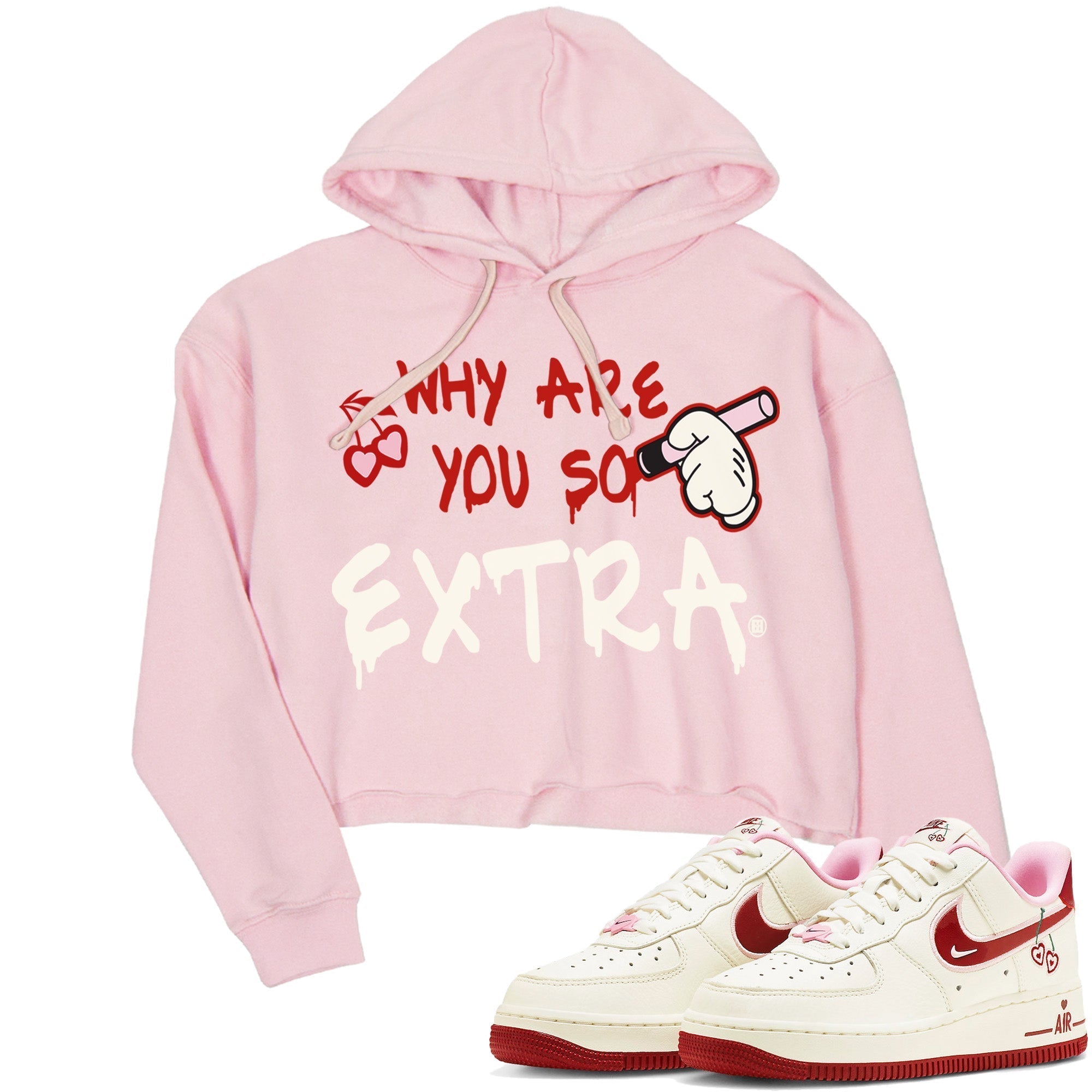 Why Are You So Extra Women's Tops - Air Force 1 Valentines Day