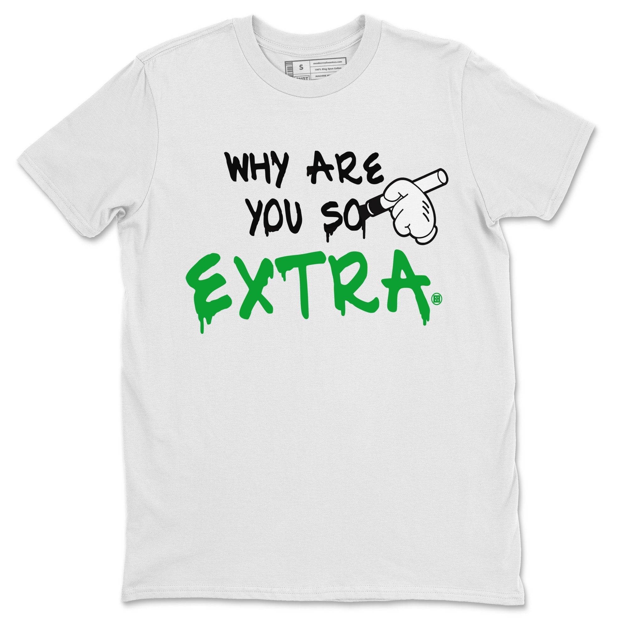 Why Are You So Extra Unisex Tops - Air Jordan 1 Celtics
