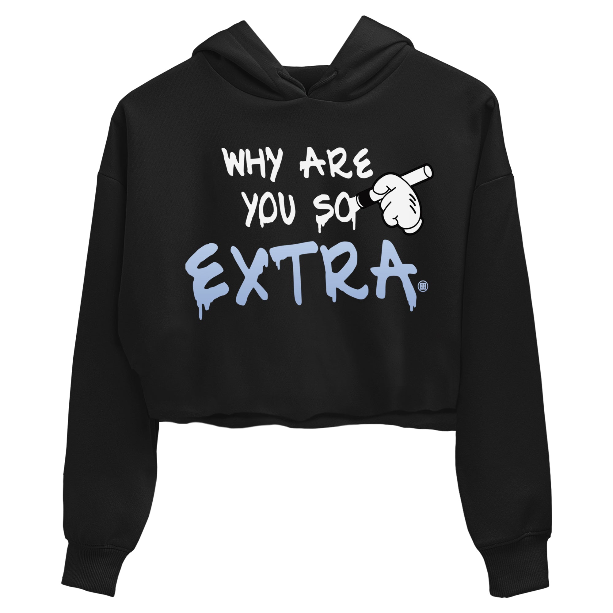 Why Are You So Extra Women's Tops - Air Jordan 11 White Cement