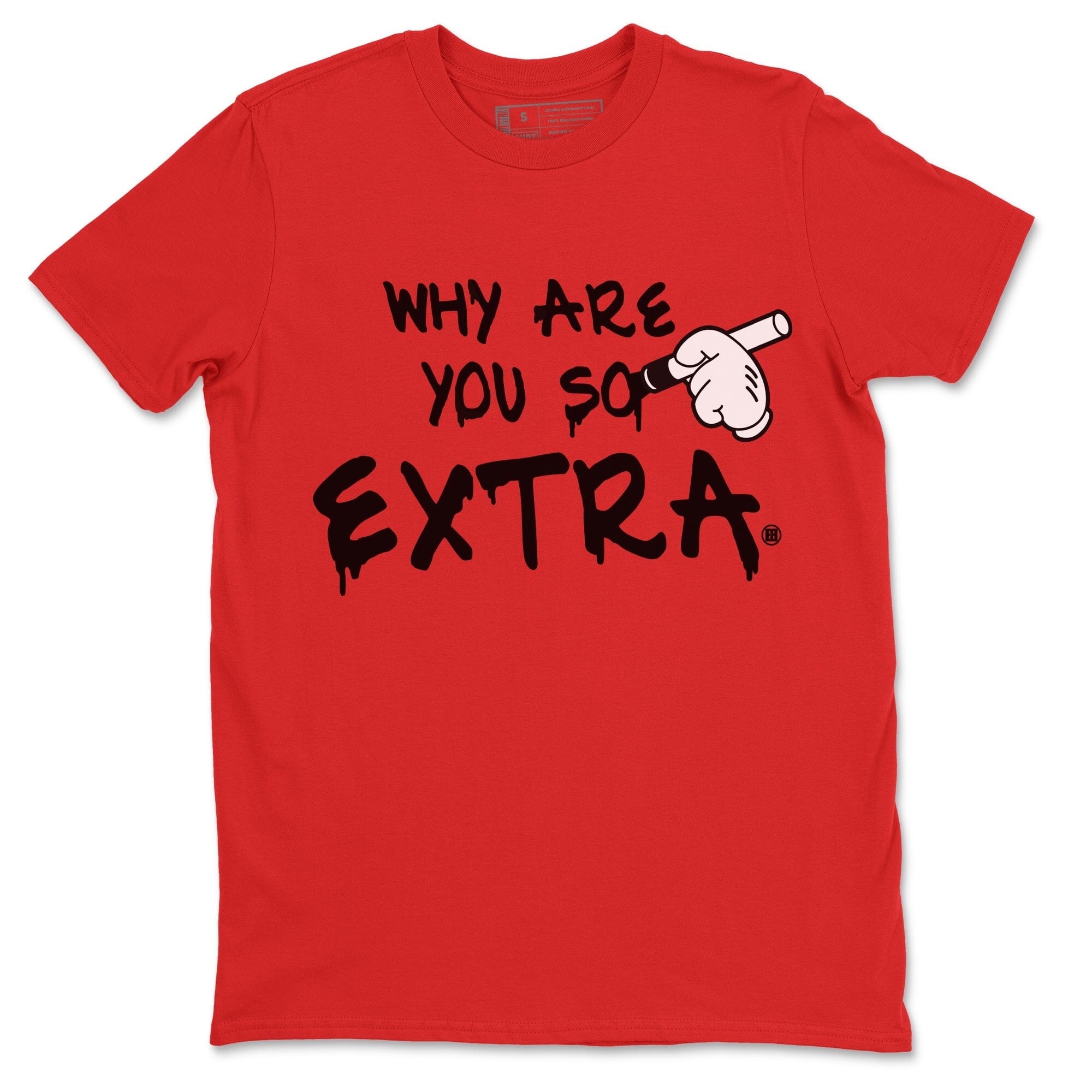 Why Are You So Extra Unisex Tops - Air Jordan 5 Fire Red