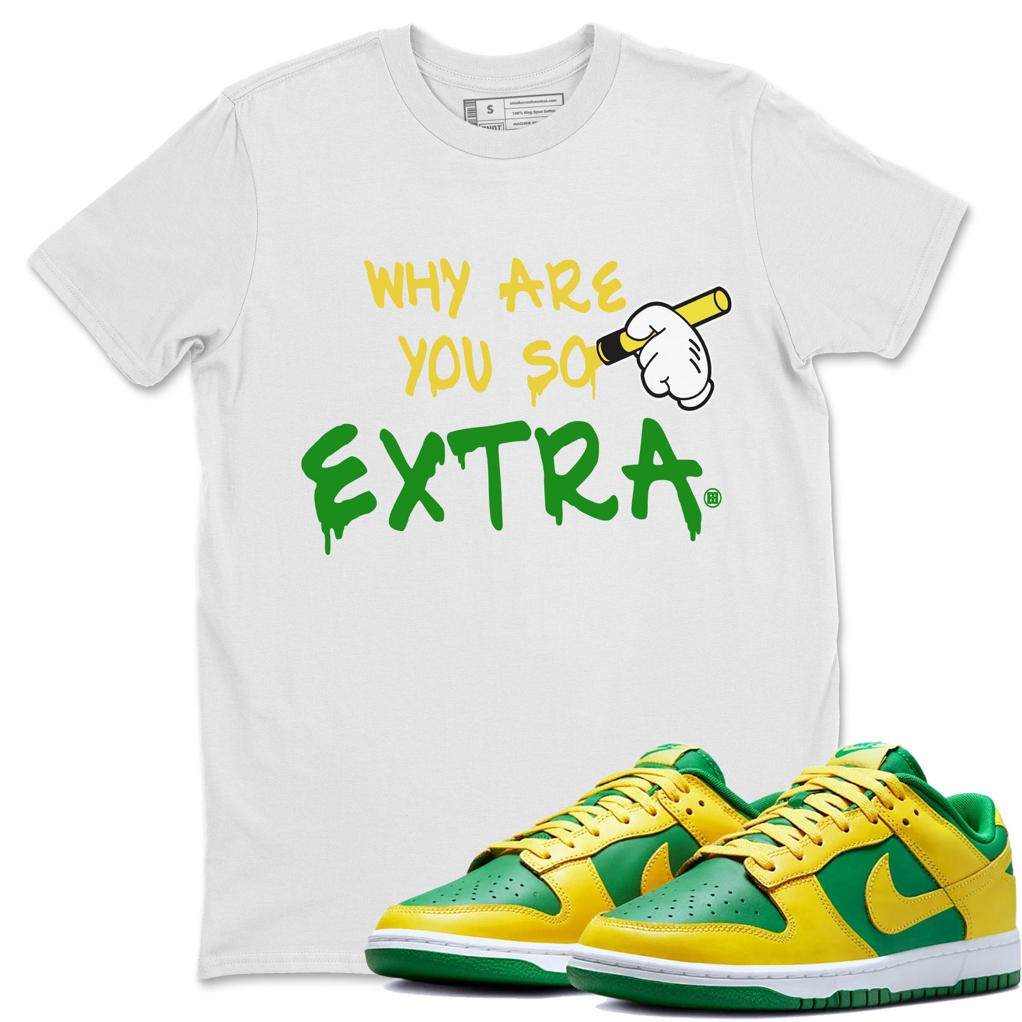 Why Are You So Extra Unisex Tops - Dunk Reverse Brazil
