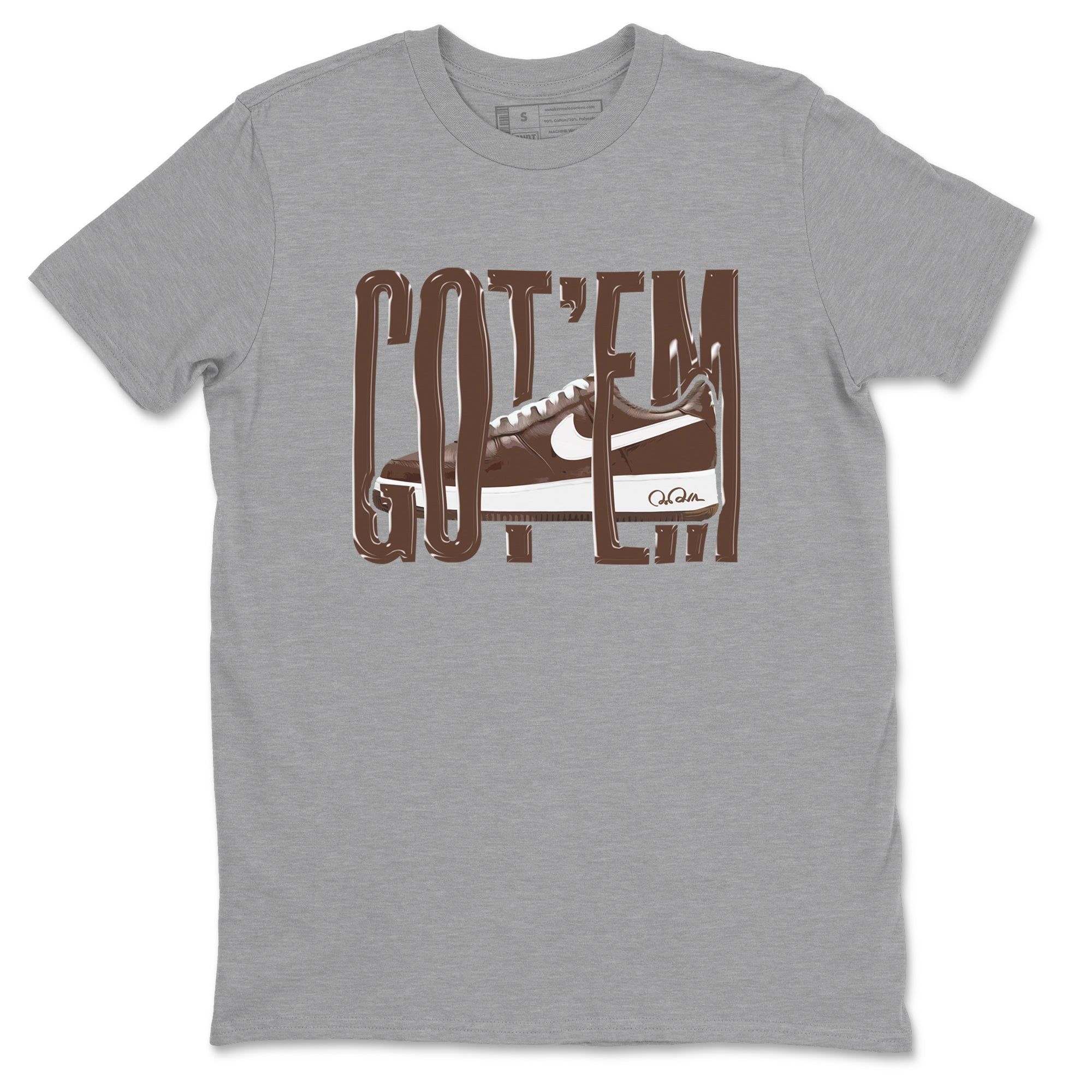 Wiggling Gotem snkmatch Tee -Air Force 1 Chocolate