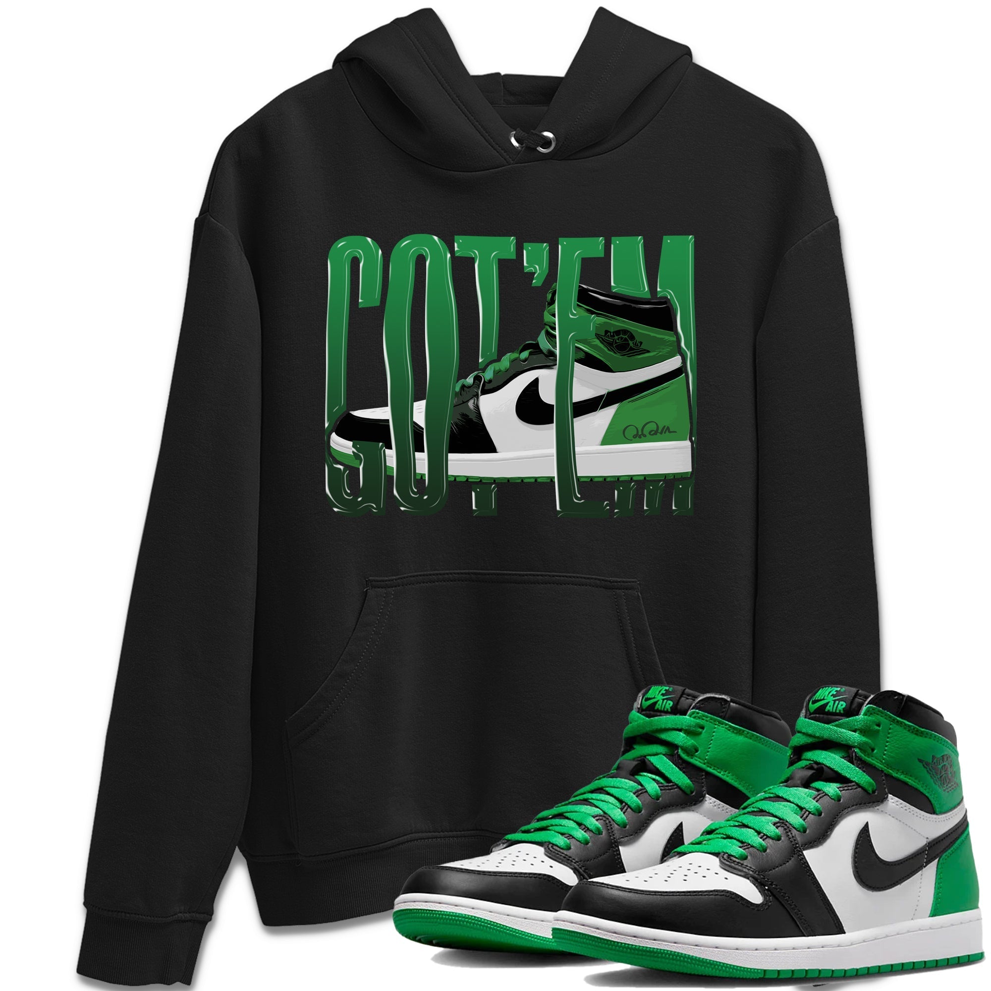 Wiggling Gotem Unisex Tops - Air Jordan 1 Celtics