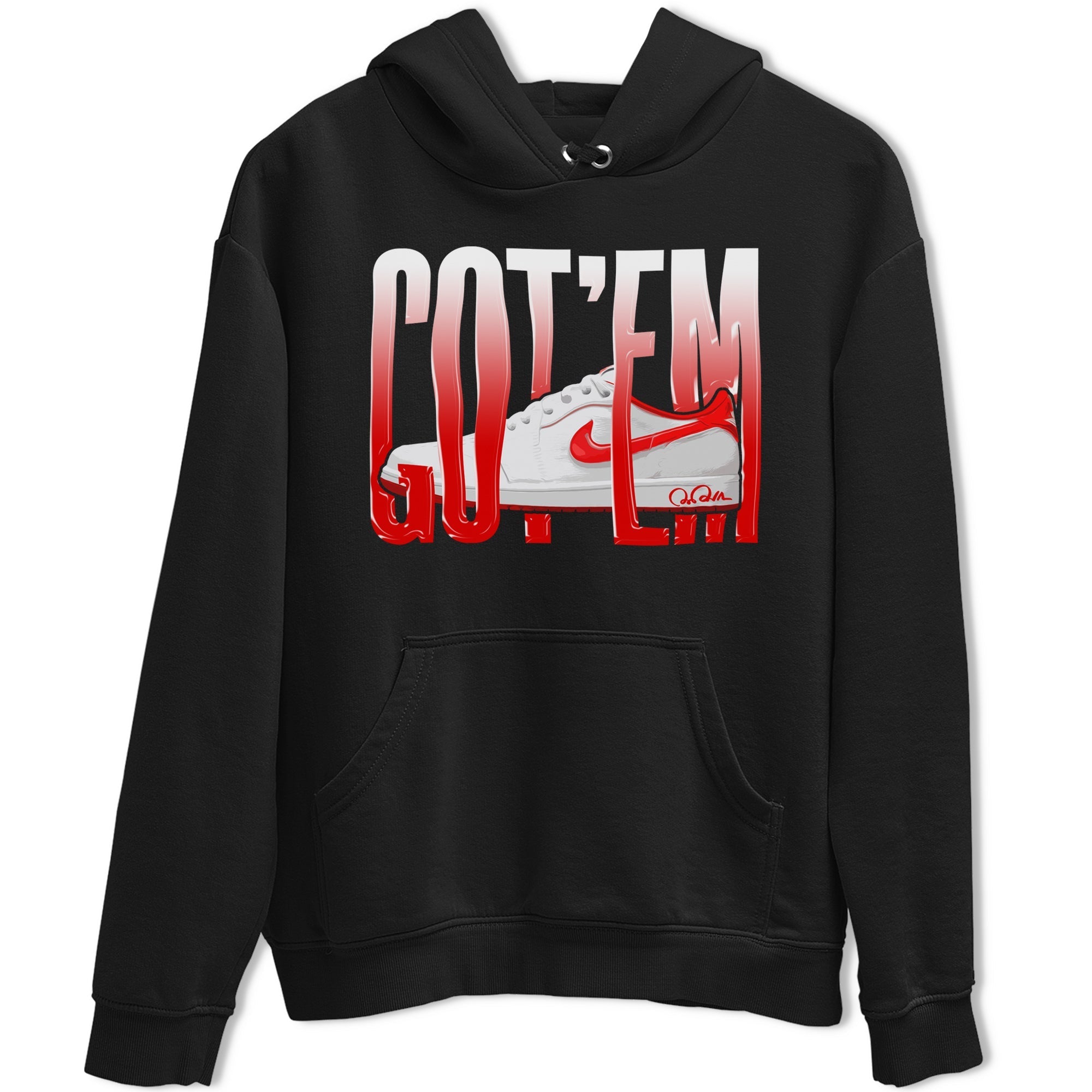 Wiggling Gotem snkmatch Tee - Air Jordan 1 University Red