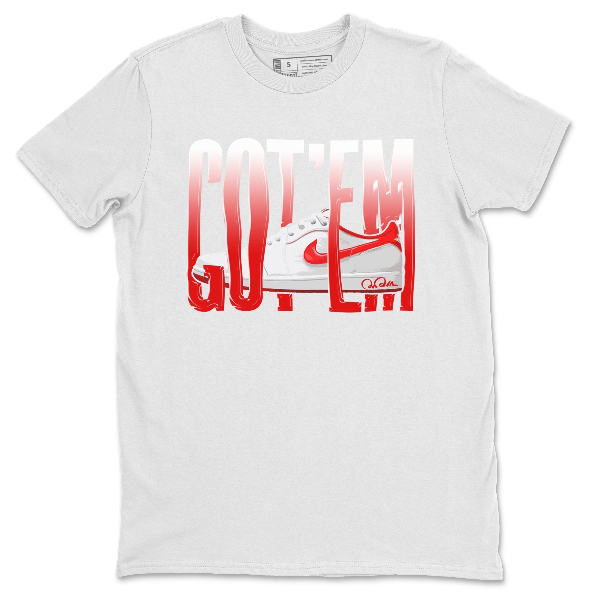 Wiggling Gotem snkmatch Tee - Air Jordan 1 University Red