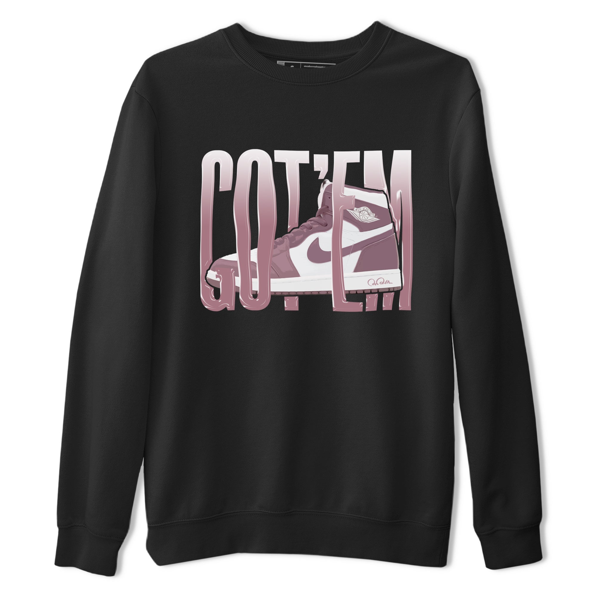 Wiggling Gotem snkmatch Tee - Air Jordan 1 Mauve