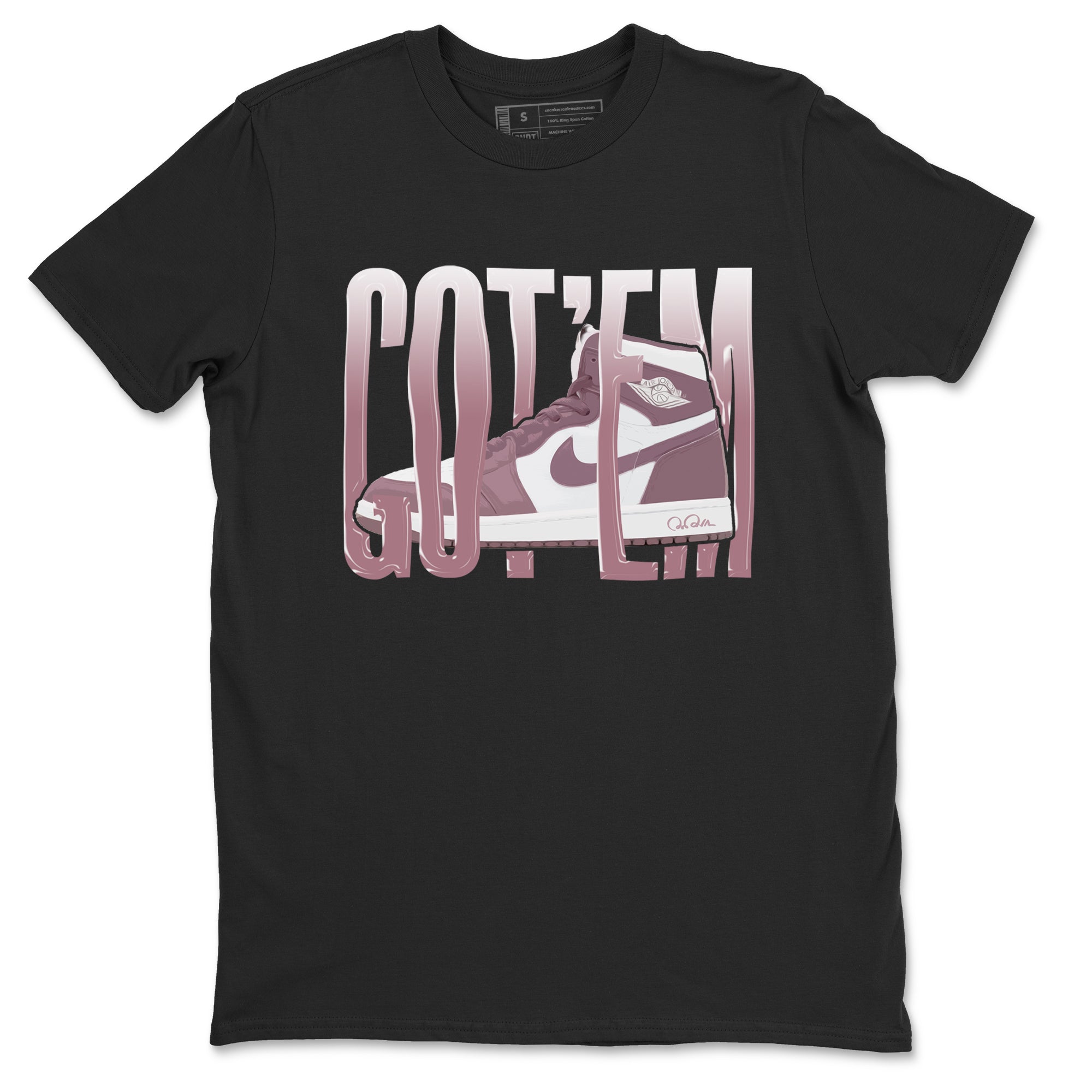 Wiggling Gotem snkmatch Tee - Air Jordan 1 Mauve