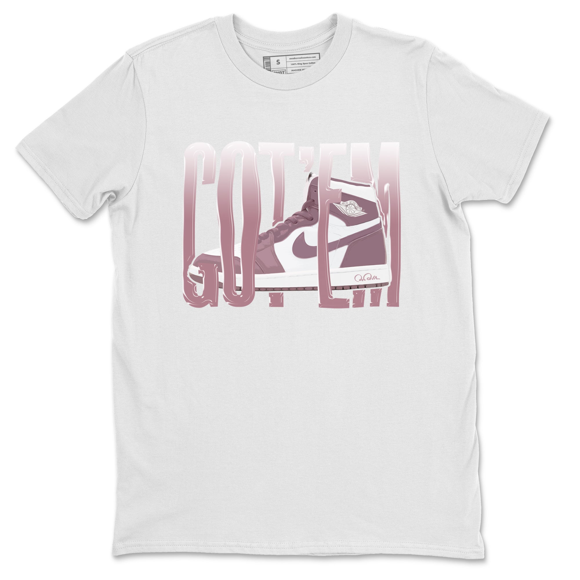 Wiggling Gotem snkmatch Tee - Air Jordan 1 Mauve