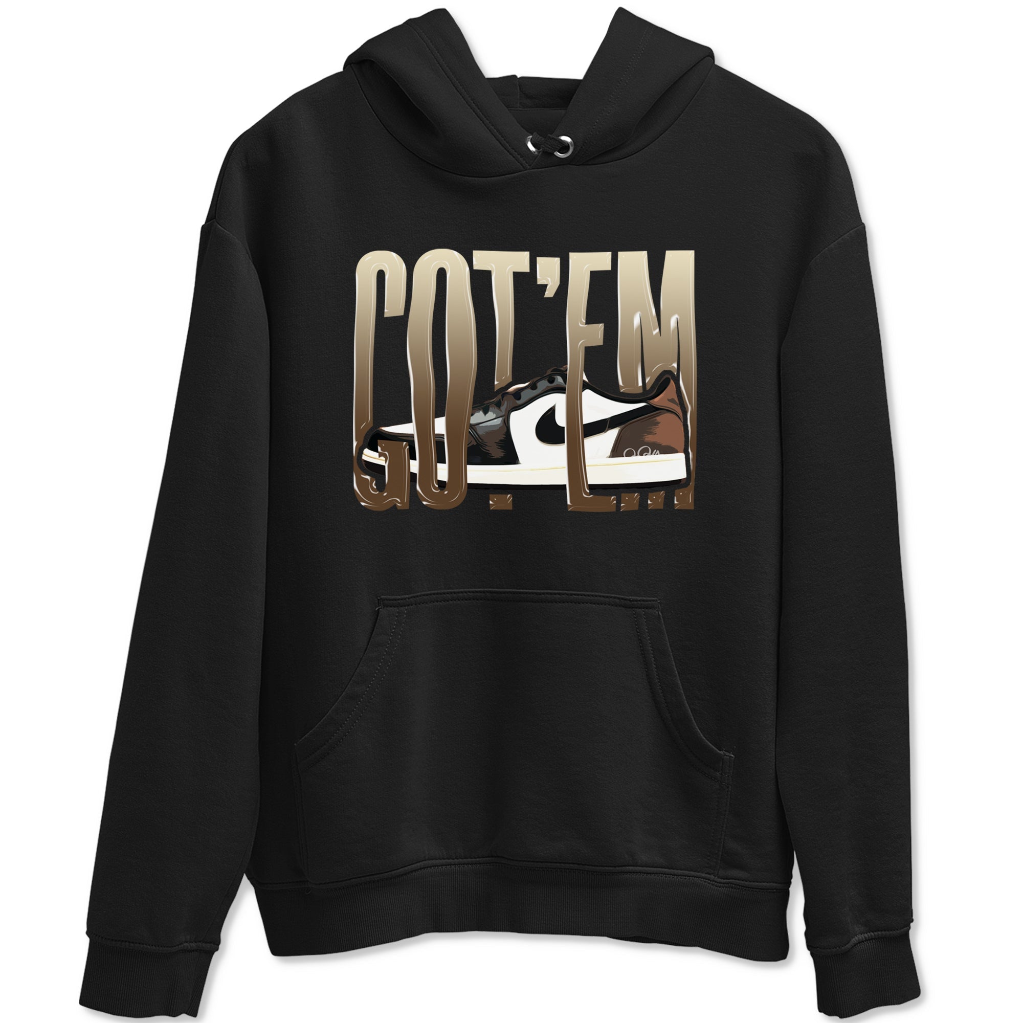Wiggling Gotem snkmatch Tees - Air Jordan 1 Mocha