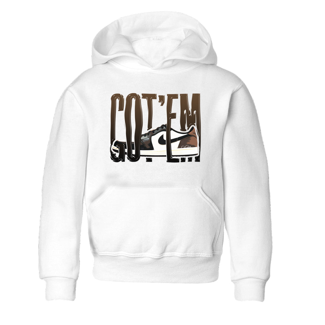 Wiggling Gotem snkmatch Tees Kids - Air Jordan 1 Mocha