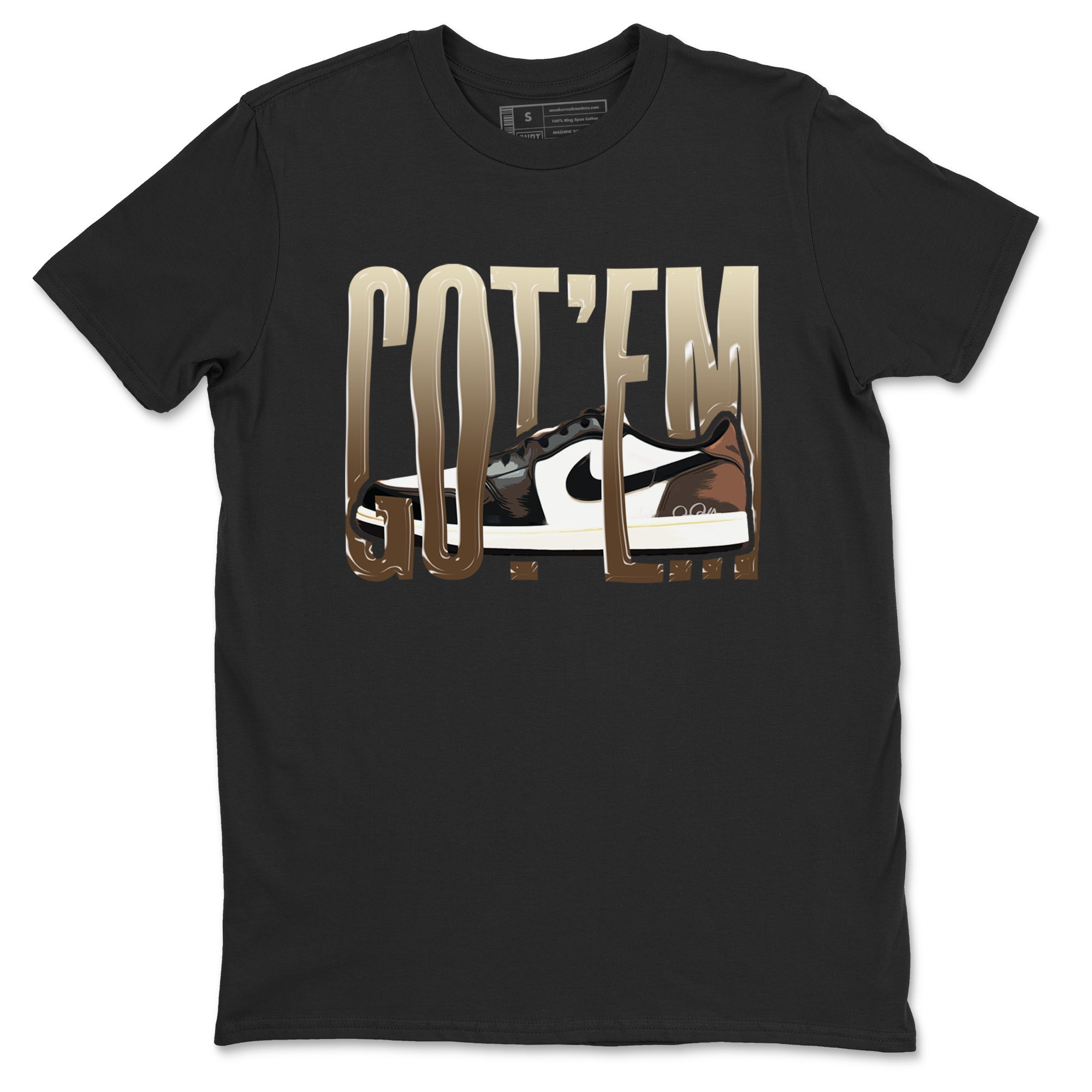 Wiggling Gotem snkmatch Tees - Air Jordan 1 Mocha