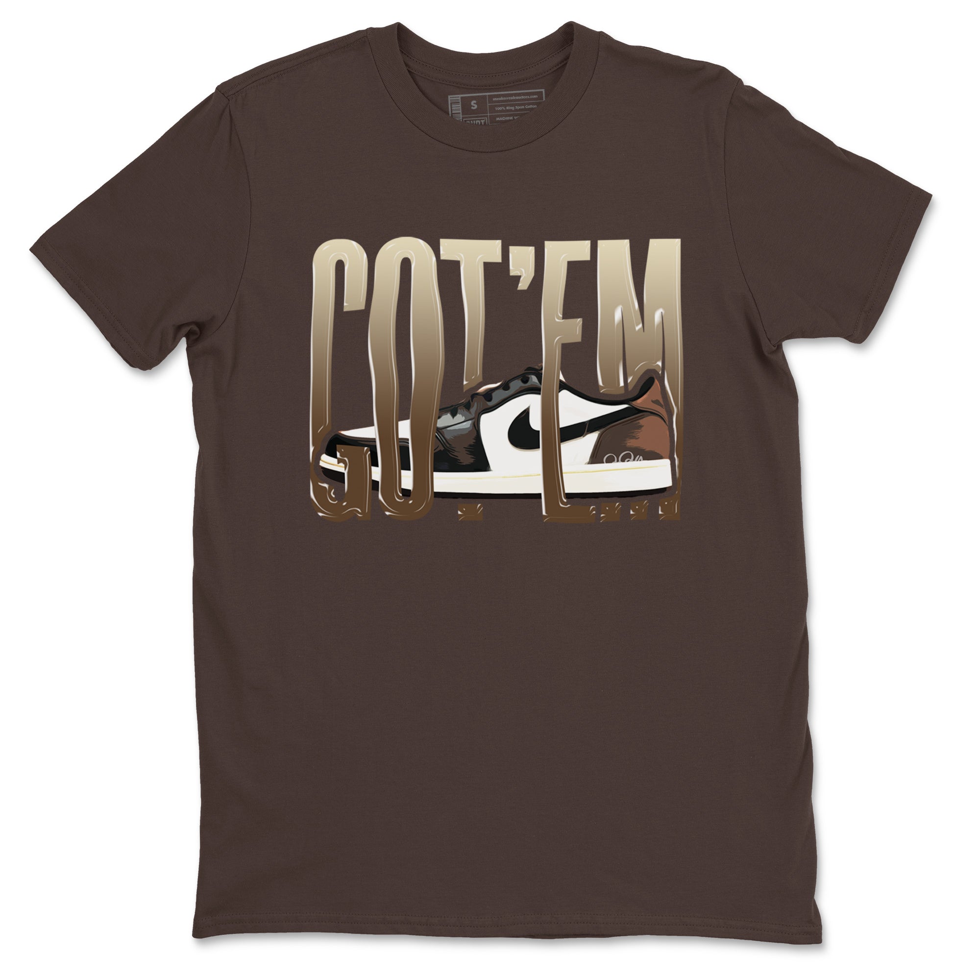 Wiggling Gotem snkmatch Tees - Air Jordan 1 Mocha