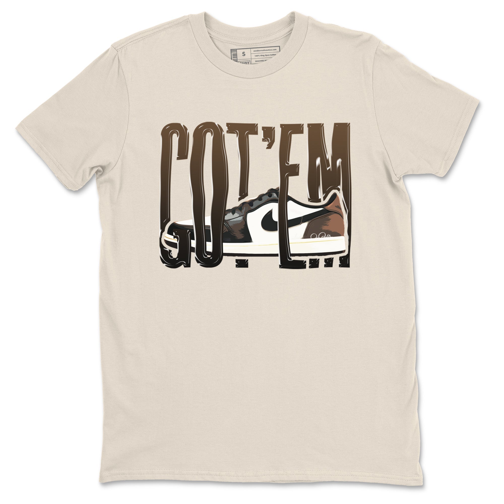 Wiggling Gotem snkmatch Tees - Air Jordan 1 Mocha