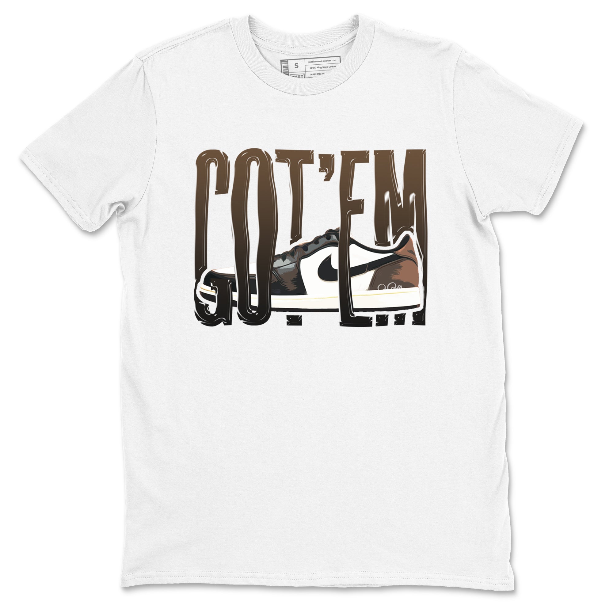 Wiggling Gotem snkmatch Tees - Air Jordan 1 Mocha