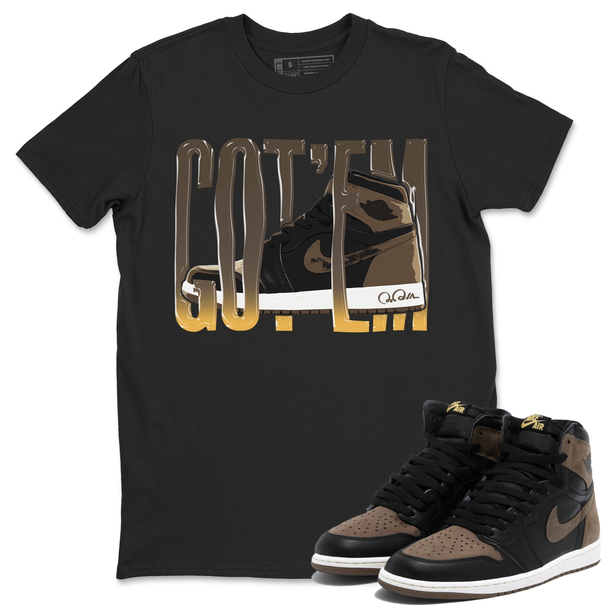 Wiggling Gotem snkmatch Tee - Air Jordan 1 Palomino