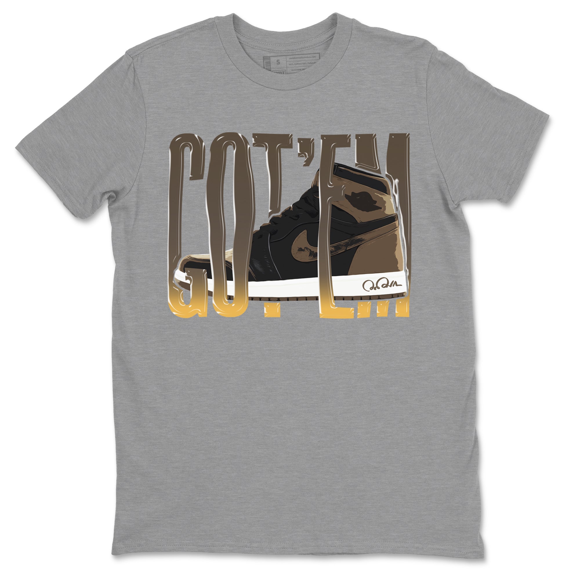 Wiggling Gotem snkmatch Tee - Air Jordan 1 Palomino