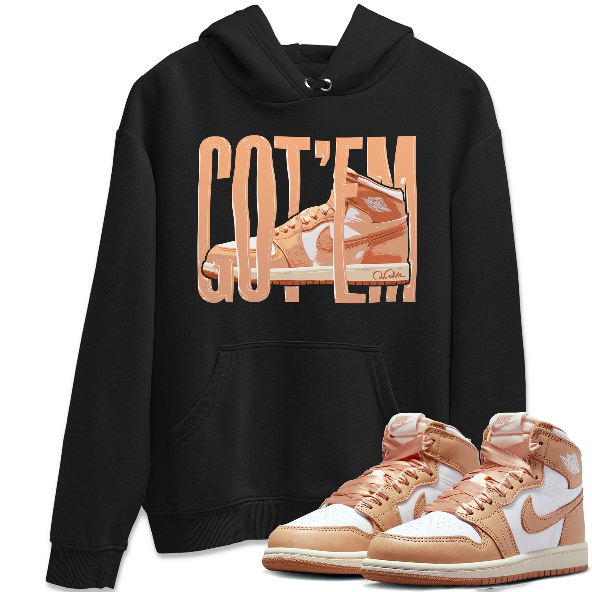 Wiggling Gotem snkmatch Tee - Air Jordan 1 Praline