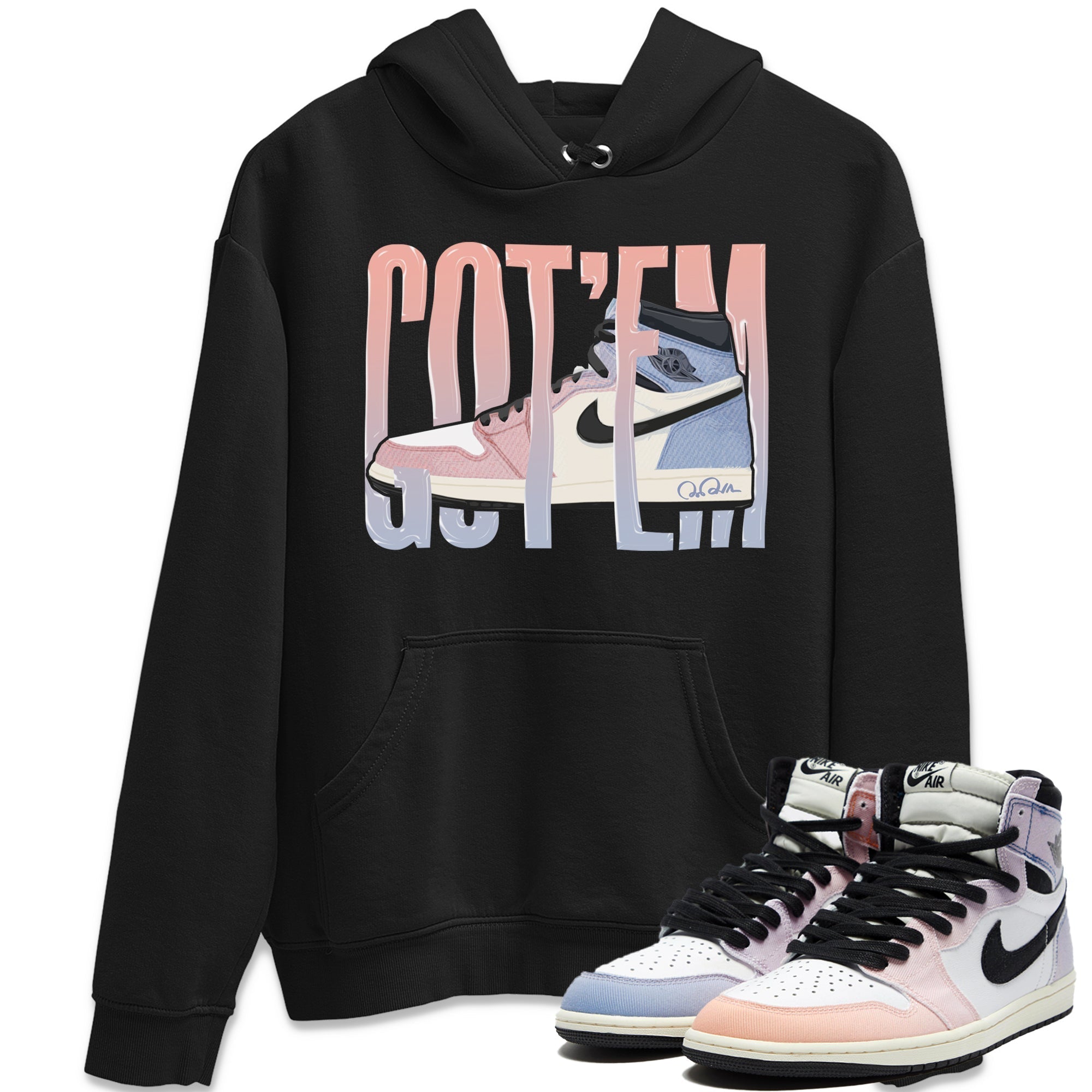 Wiggling Gotem Unisex Tops - Air Jordan 1 Skyline