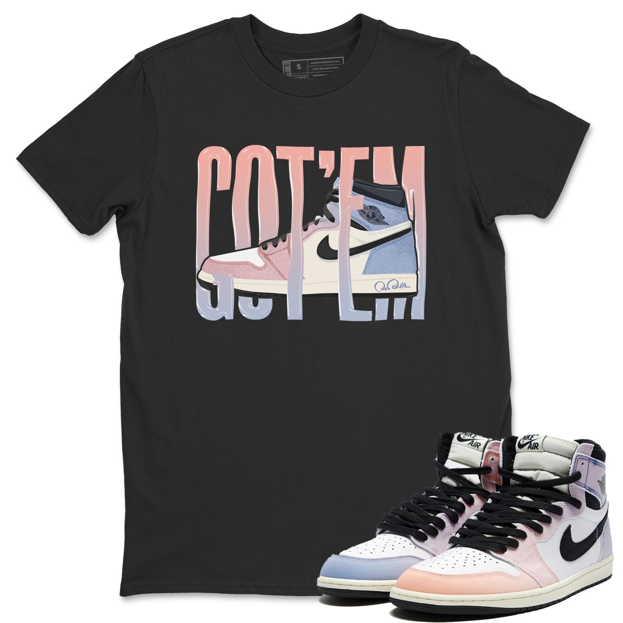 Wiggling Gotem Unisex Tops - Air Jordan 1 Skyline