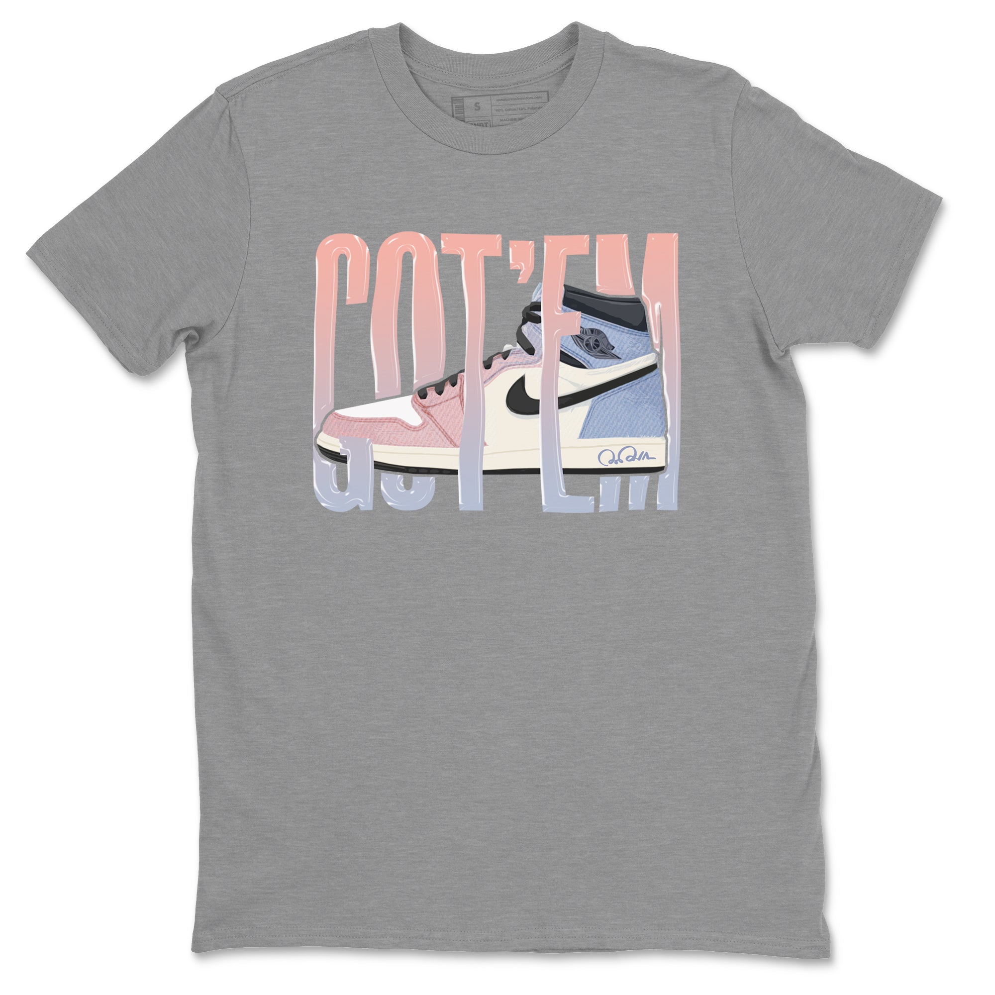Wiggling Gotem Unisex Tops - Air Jordan 1 Skyline