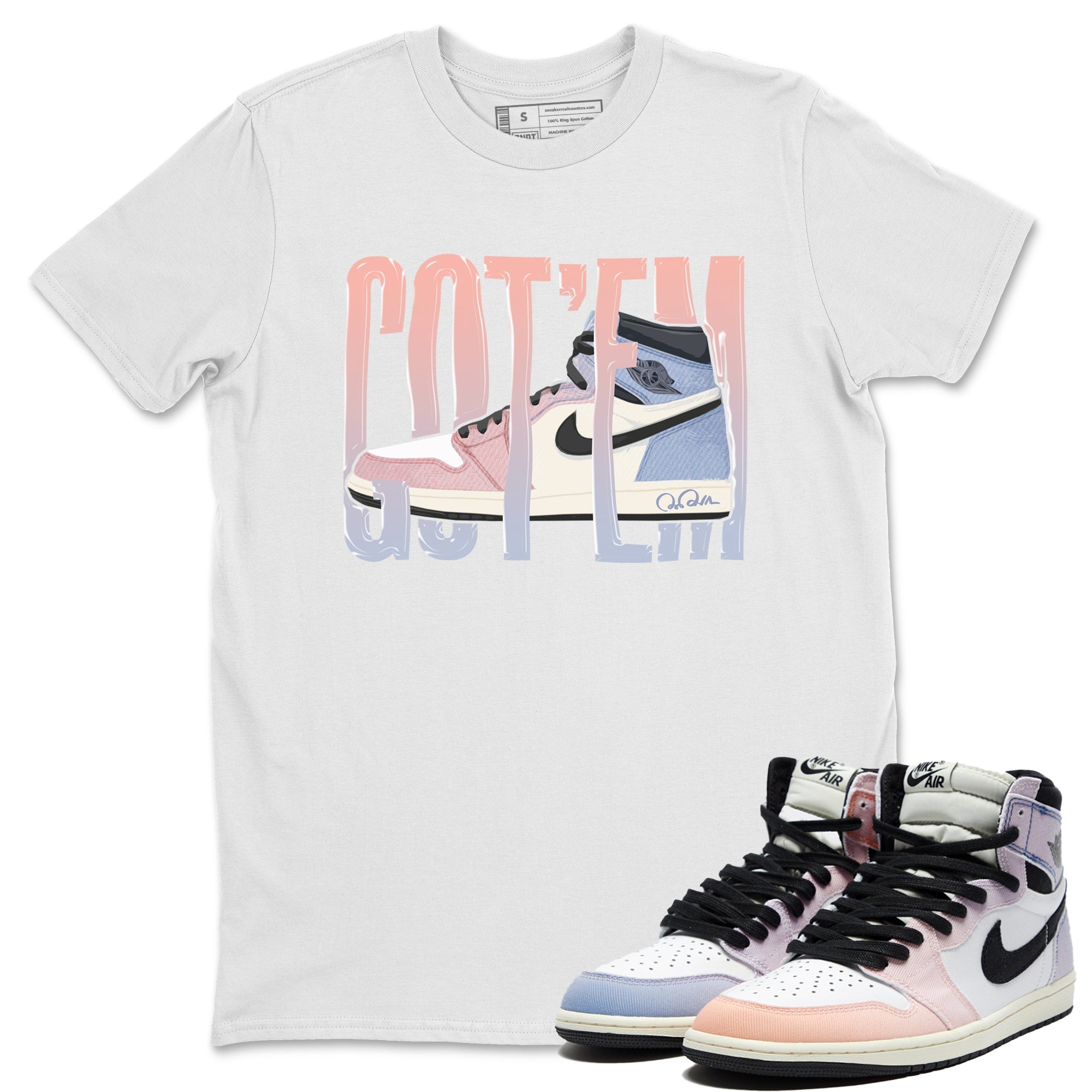 Wiggling Gotem Unisex Tops - Air Jordan 1 Skyline