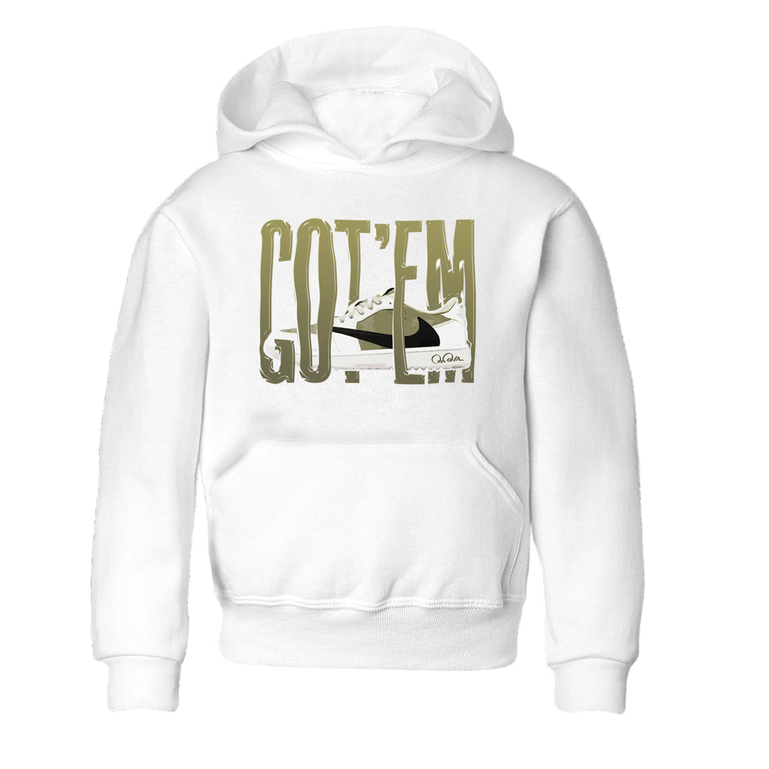 Wiggling Gotem snkmatch Tee Kids - Air Jordan 1 Travis Scott Golf