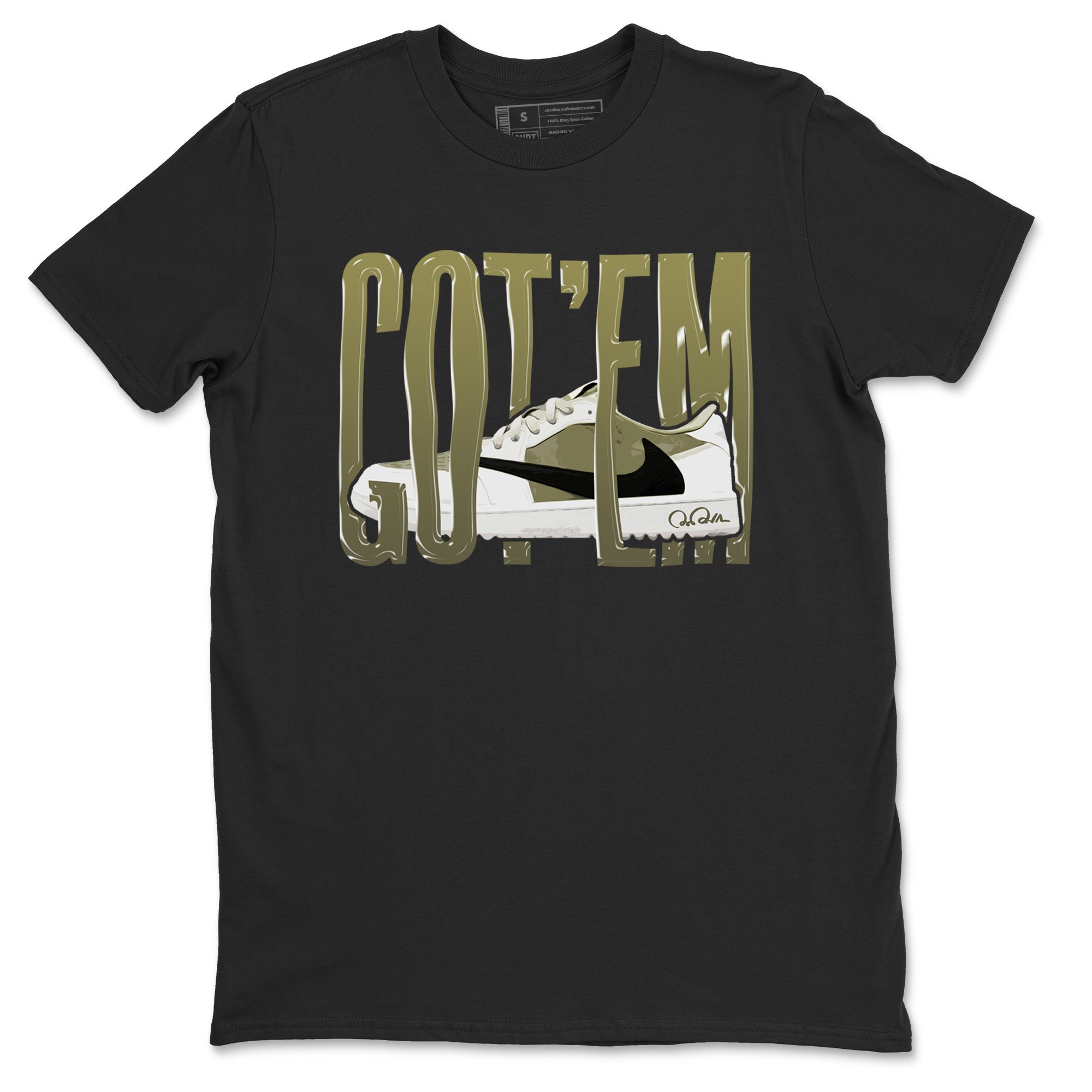 Wiggling Gotem snkmatch Tee - Air Jordan 1 Travis Scott Golf