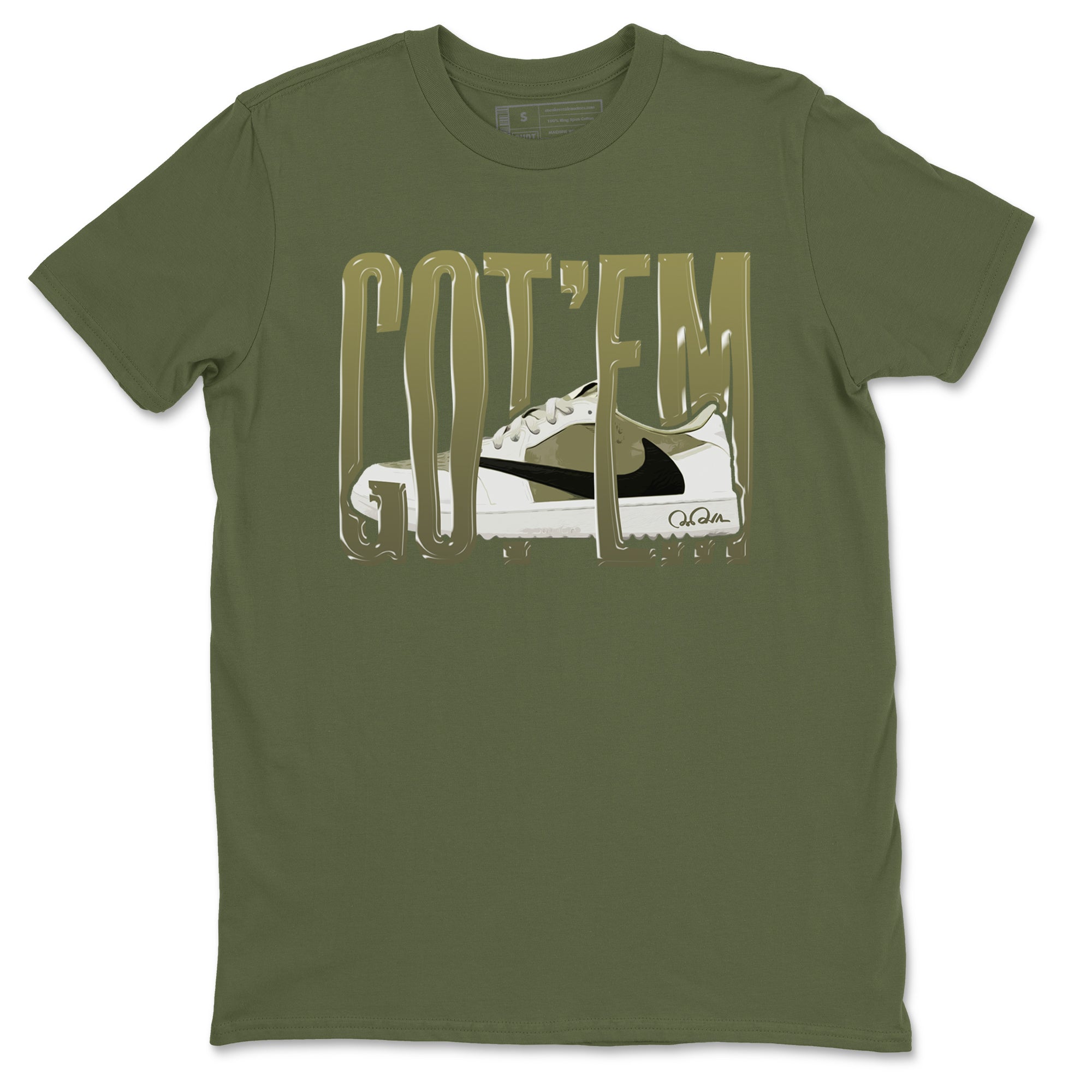 Wiggling Gotem snkmatch Tee - Air Jordan 1 Travis Scott Golf