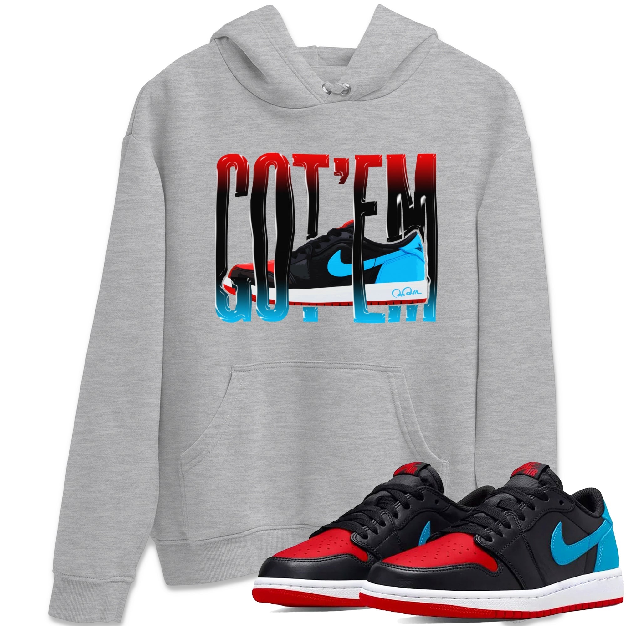 Wiggling Gotem Unisex Tops - Air Jordan 1 UNC to Chicago