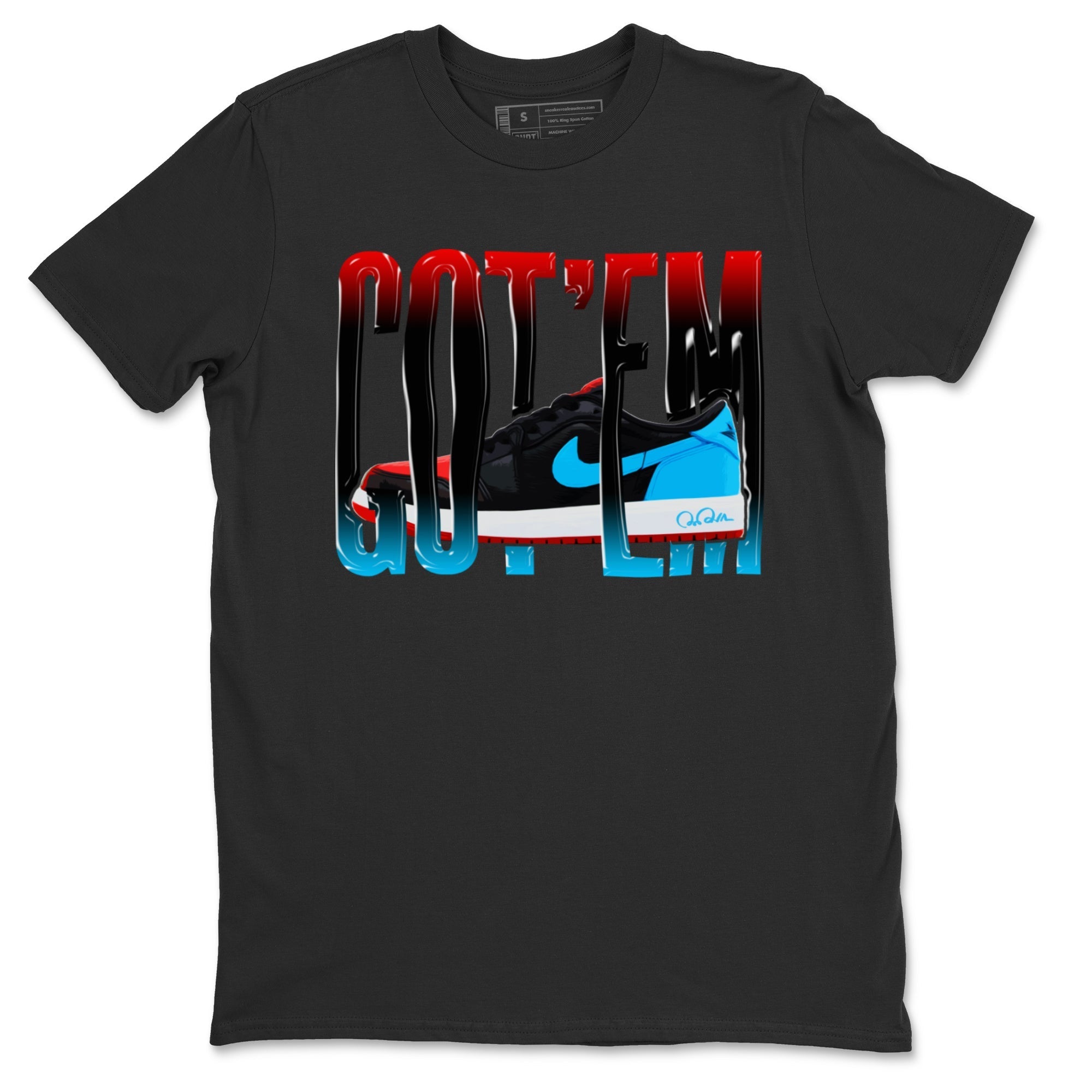 Wiggling Gotem Unisex Tops - Air Jordan 1 UNC to Chicago