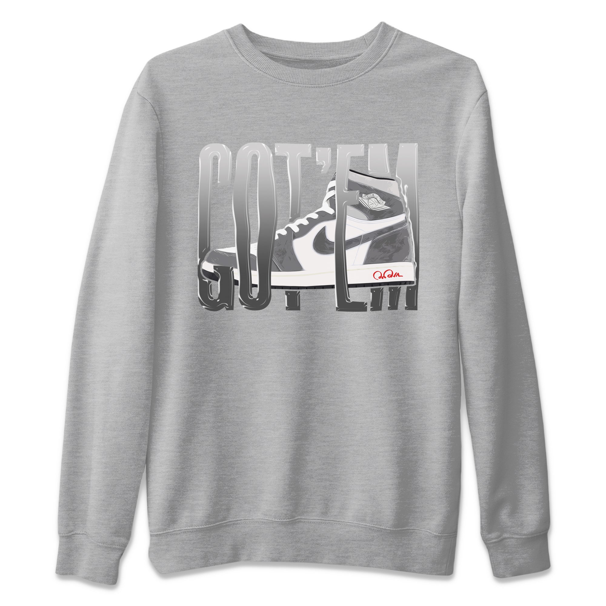 Wiggling Gotem Unisex Tops - Air Jordan 1 Washed Heritage