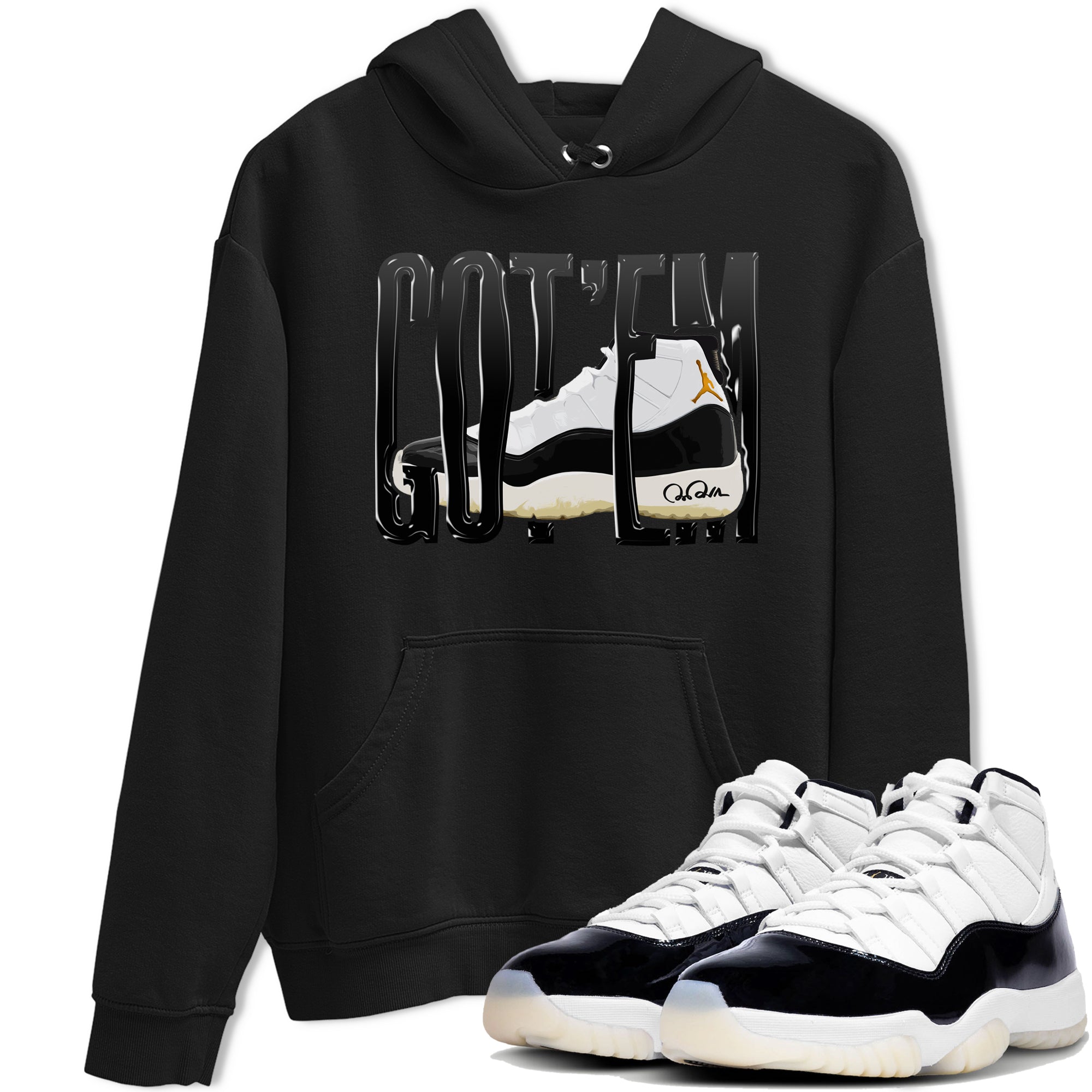 Wiggling Gotem snkmatch Tee - Air Jordan 11 Gratitude