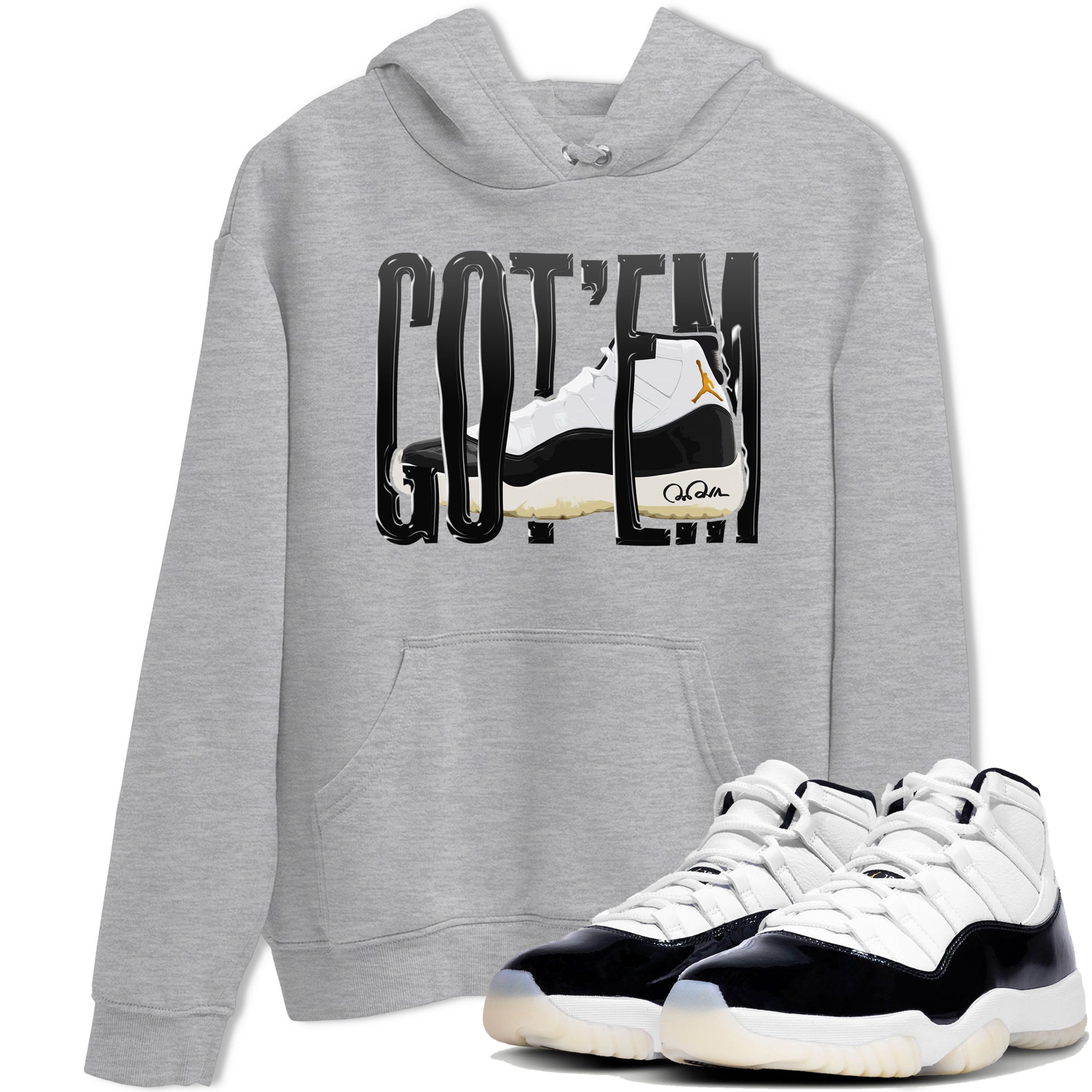 Wiggling Gotem snkmatch Tee - Air Jordan 11 Gratitude