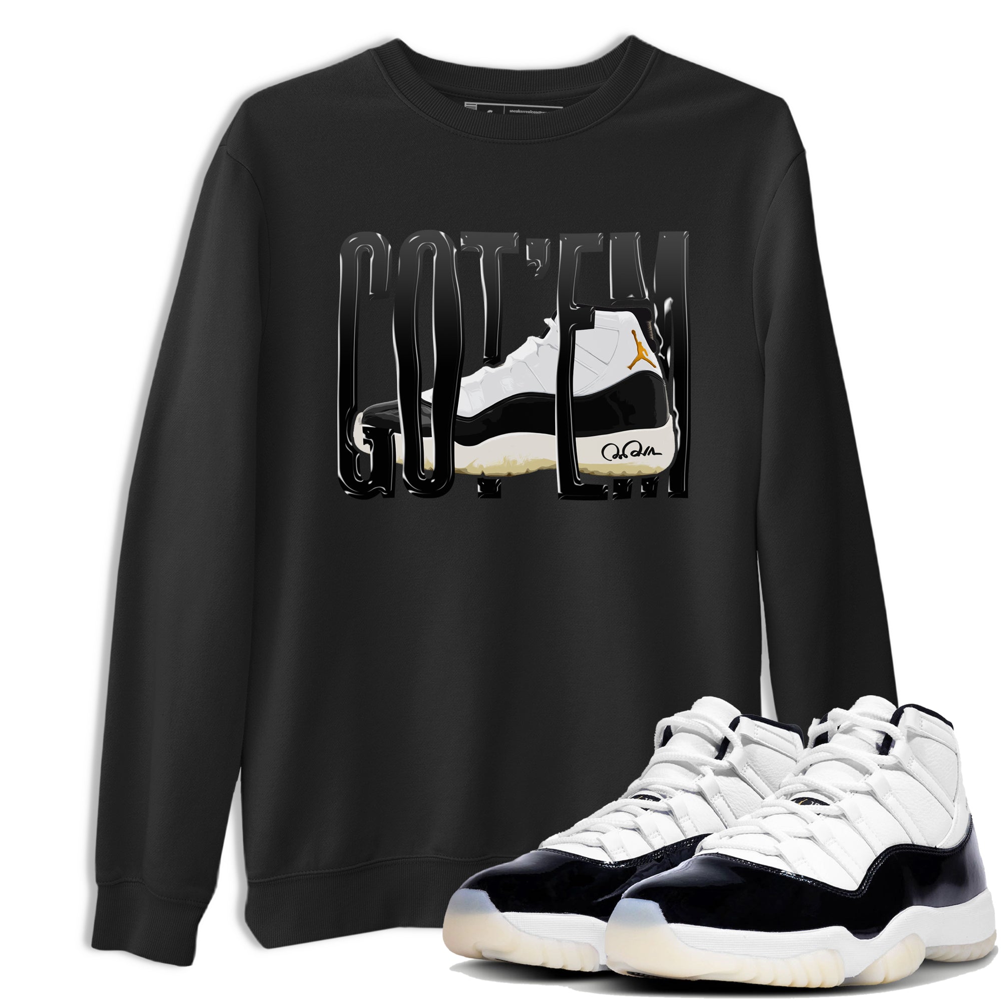 Wiggling Gotem snkmatch Tee - Air Jordan 11 Gratitude