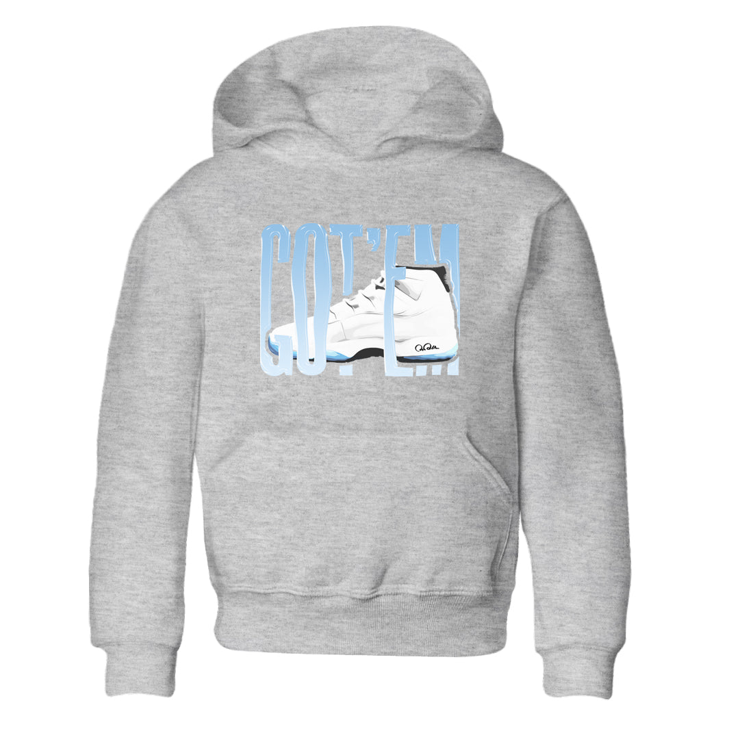 Wiggling Gotem snkmatch Tees Kids - Air Jordan 11 Legend Blue