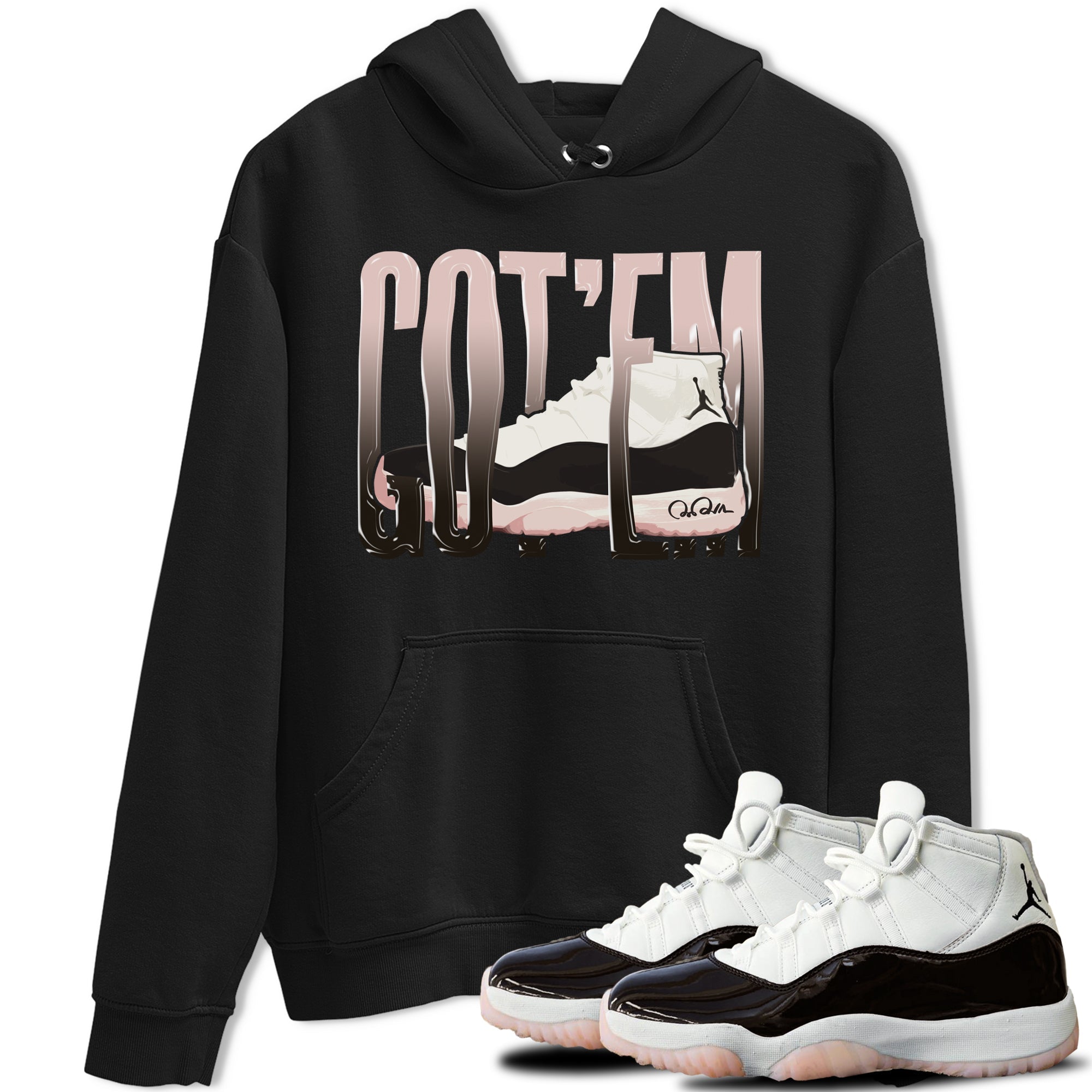 Wiggling Gotem snkmatch Tee - Air Jordan 11 Neapolitan