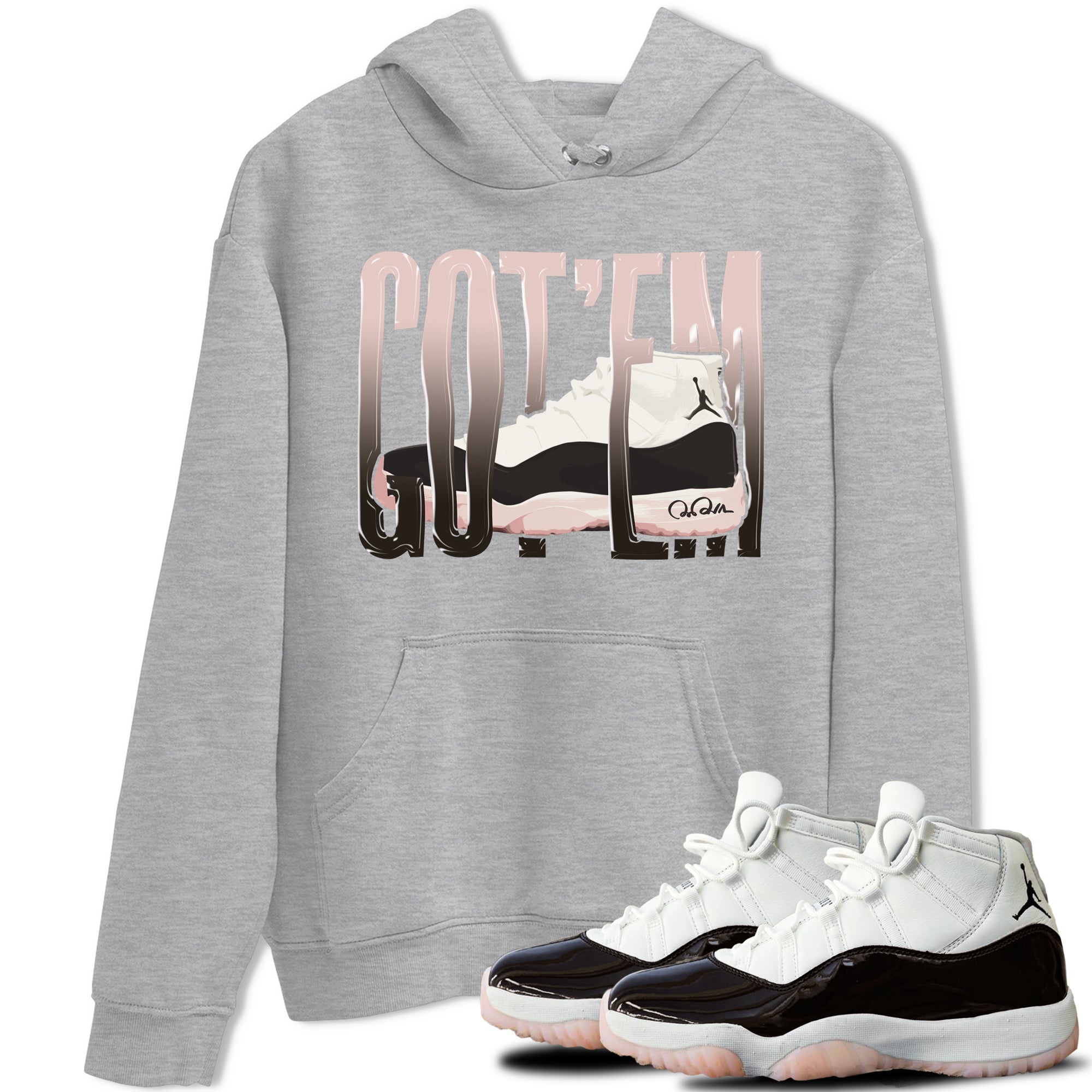 Wiggling Gotem snkmatch Tee - Air Jordan 11 Neapolitan
