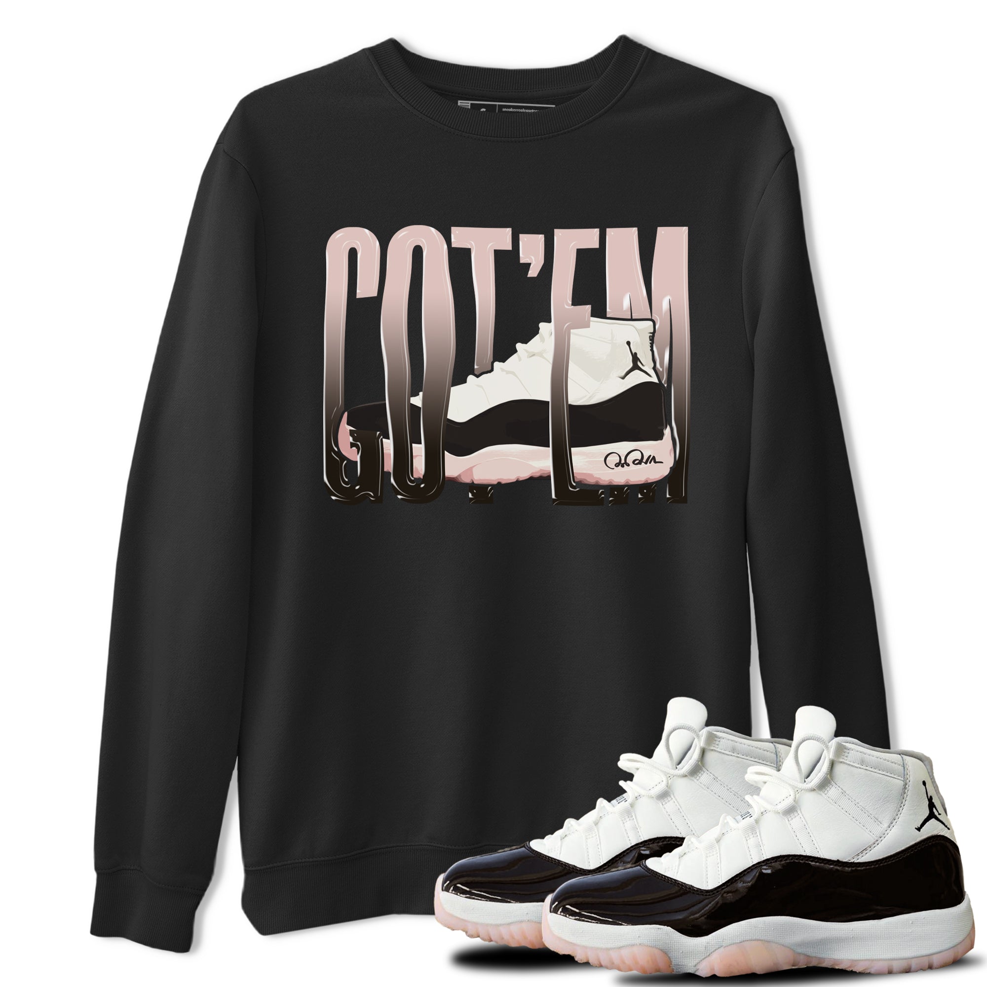 Wiggling Gotem snkmatch Tee - Air Jordan 11 Neapolitan