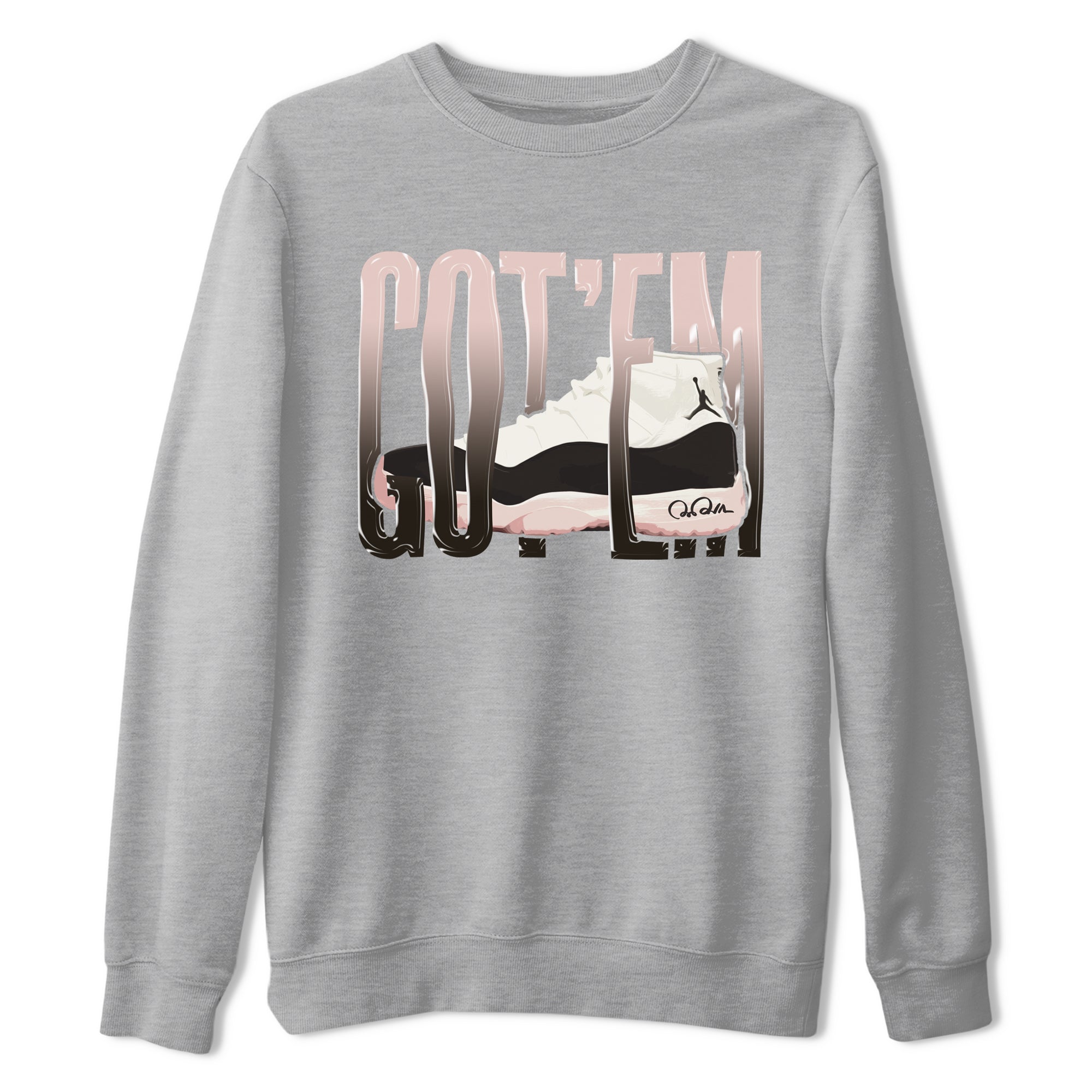 Wiggling Gotem snkmatch Tee - Air Jordan 11 Neapolitan
