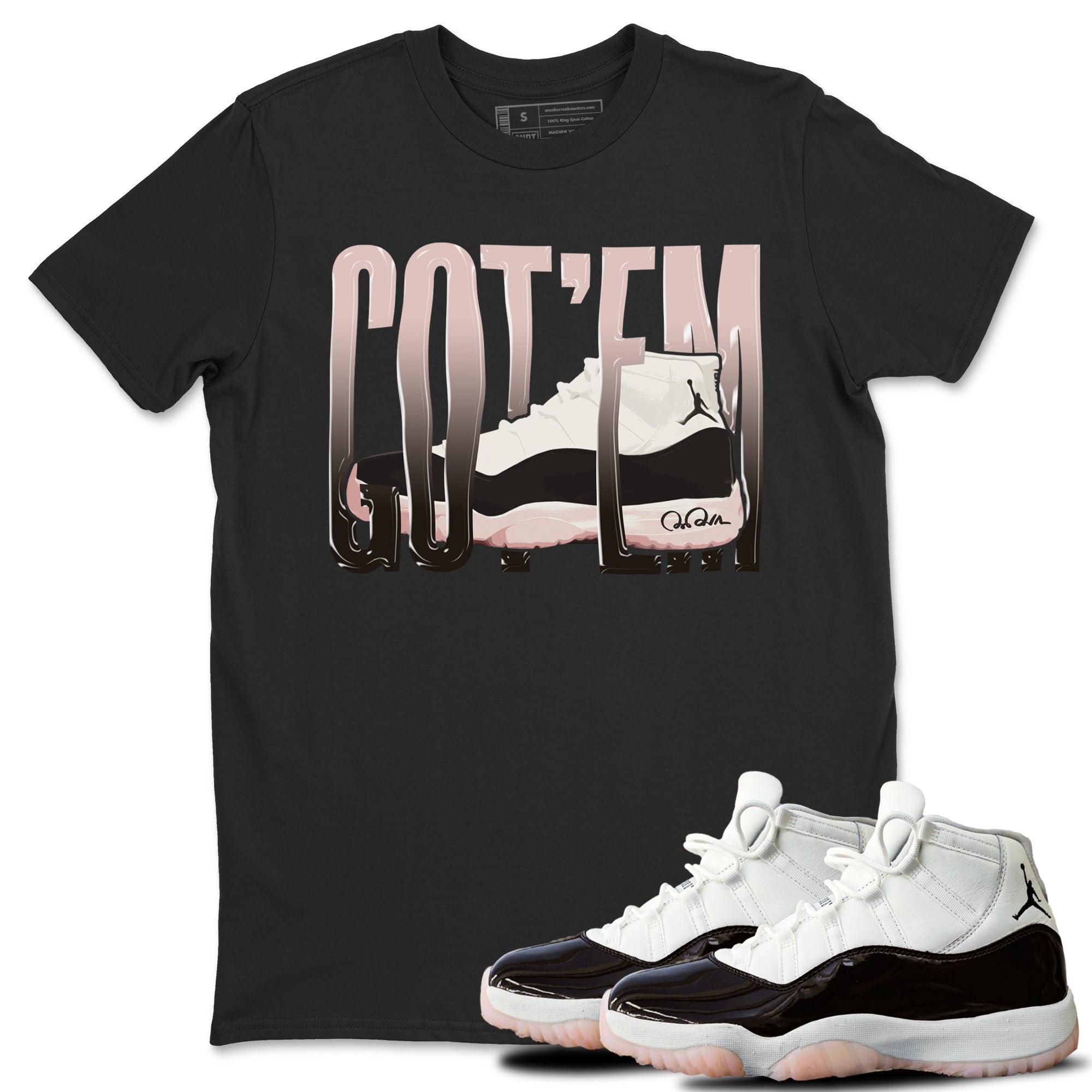 Wiggling Gotem snkmatch Tee - Air Jordan 11 Neapolitan