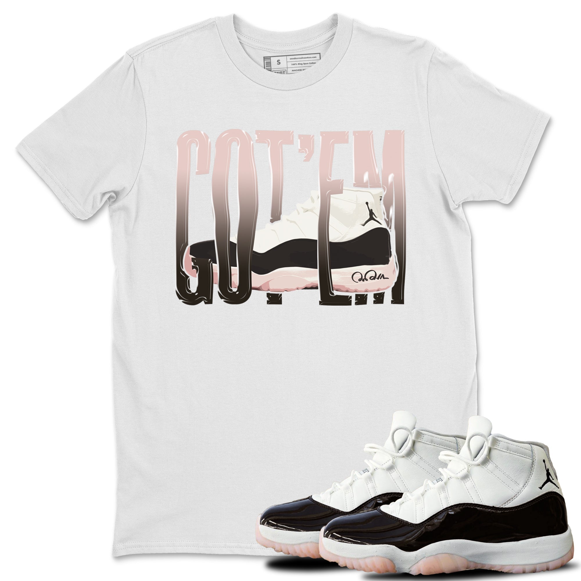 Wiggling Gotem snkmatch Tee - Air Jordan 11 Neapolitan