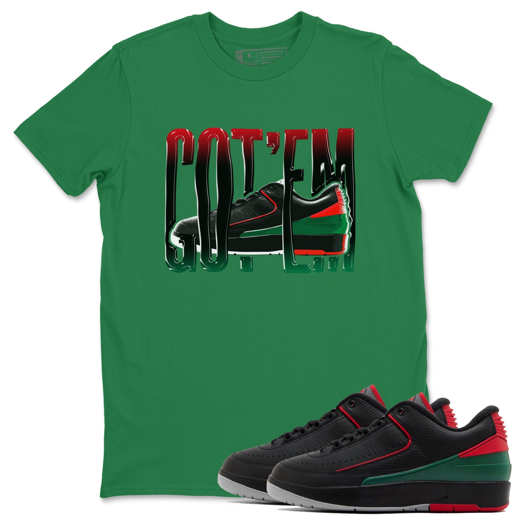 Wiggling Gotem snkmatch Tee - Air Jordan 2 Christmas