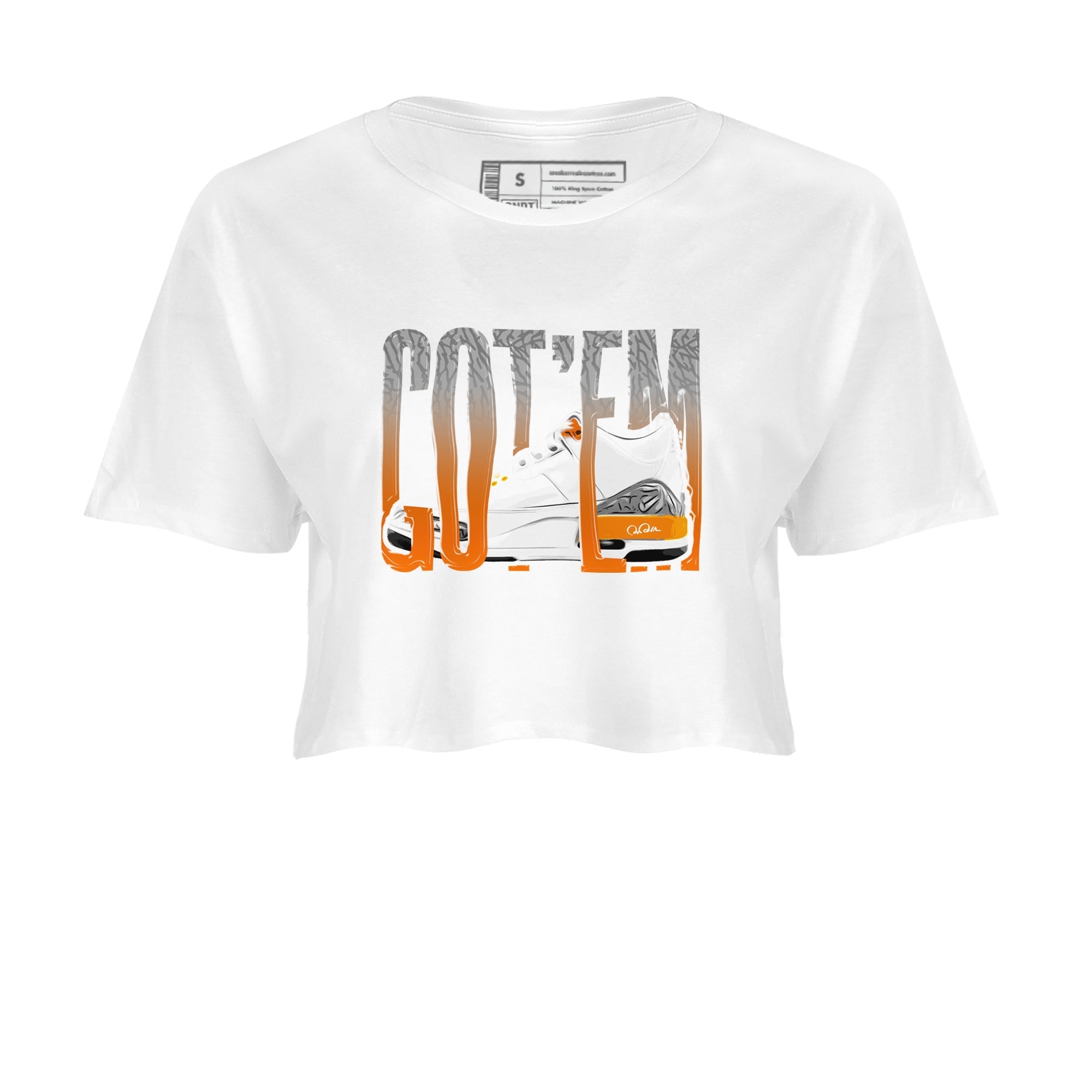 Wiggling Gotem snkmatch Women's Top - Air Jordan 3 Georgia Peach