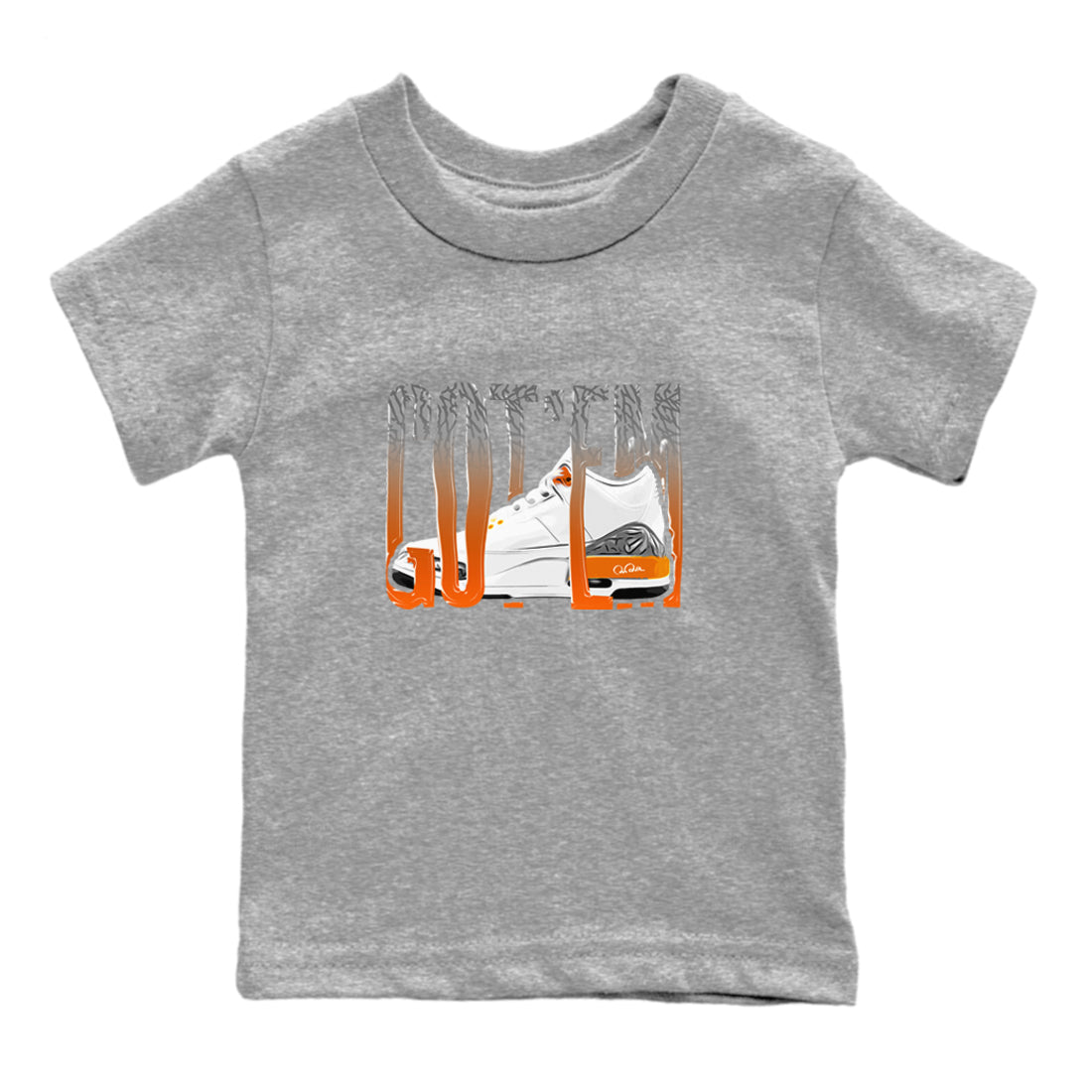Wiggling Gotem snkmatch Tees Kids - Air Jordan 3 Georgia Peach