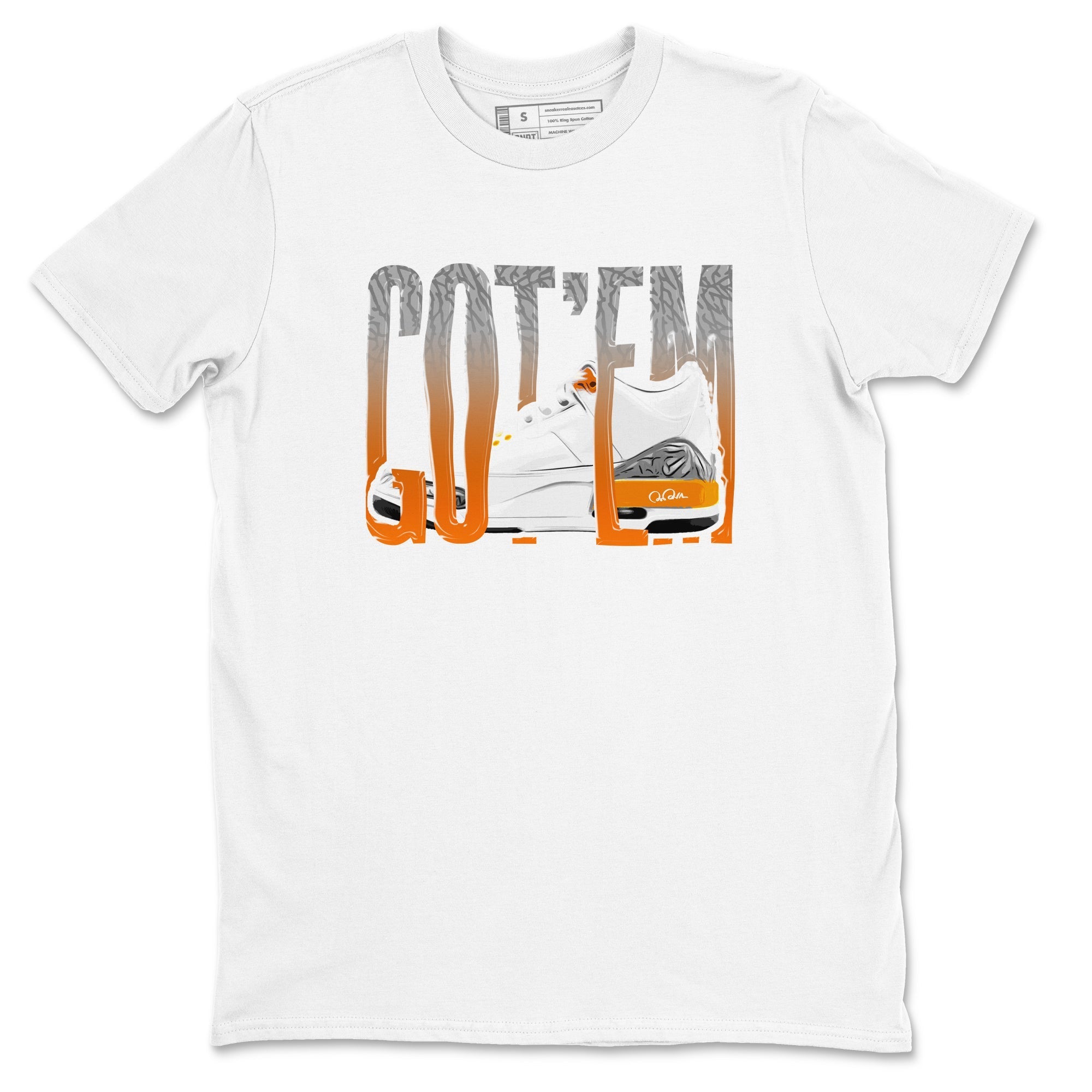Wiggling Gotem snkmatch Tees - Air Jordan 3 Georgia Peach