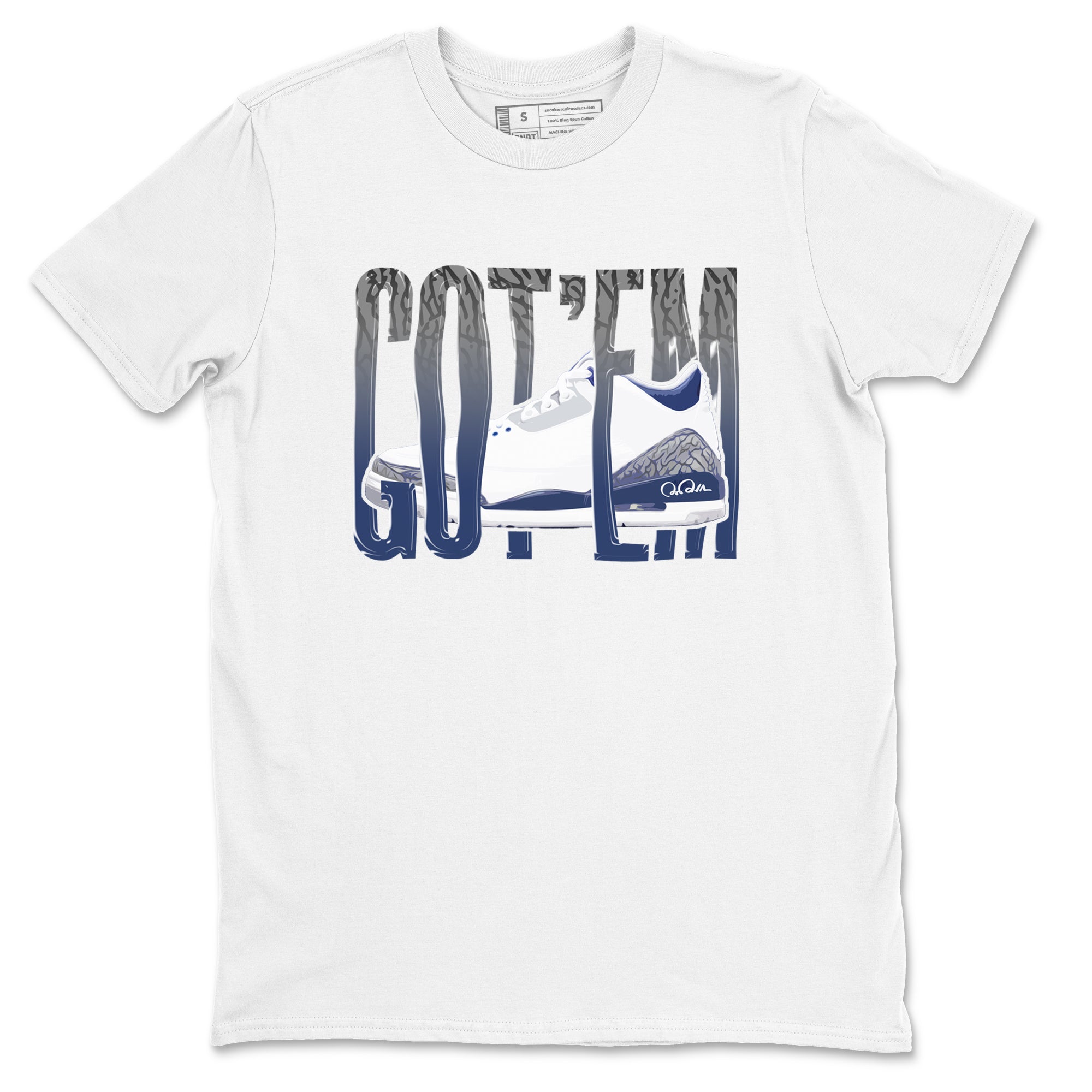 Wiggling Gotem snkmatch Tees - Air Jordan 3 Midnight Navy 2023