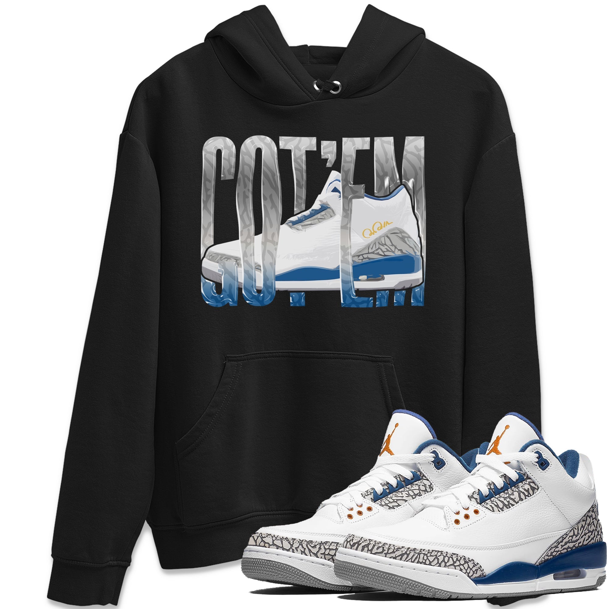 Wiggling Gotem Unisex Tops - Air Jordan 3 Wizards