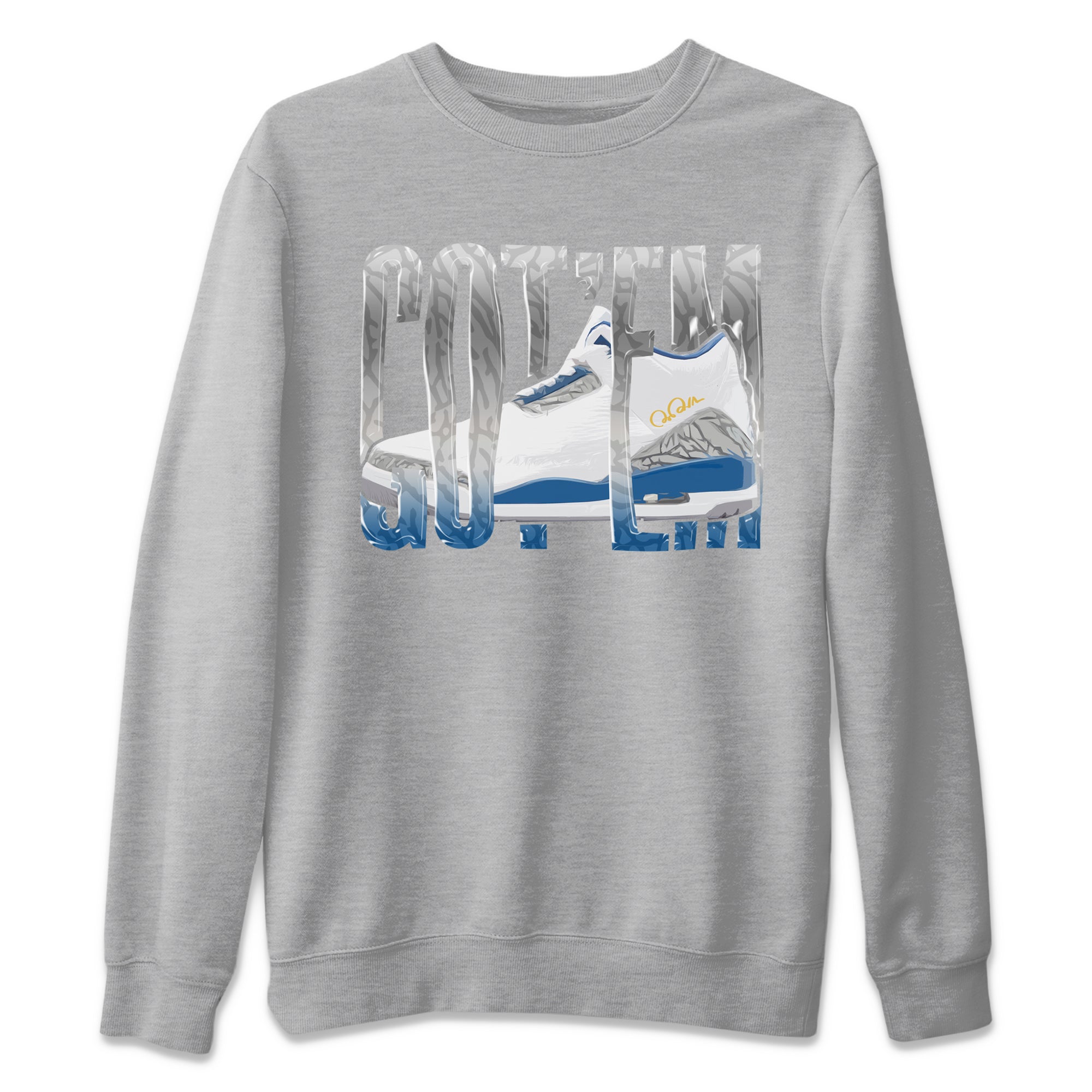 Wiggling Gotem Unisex Tops - Air Jordan 3 Wizards