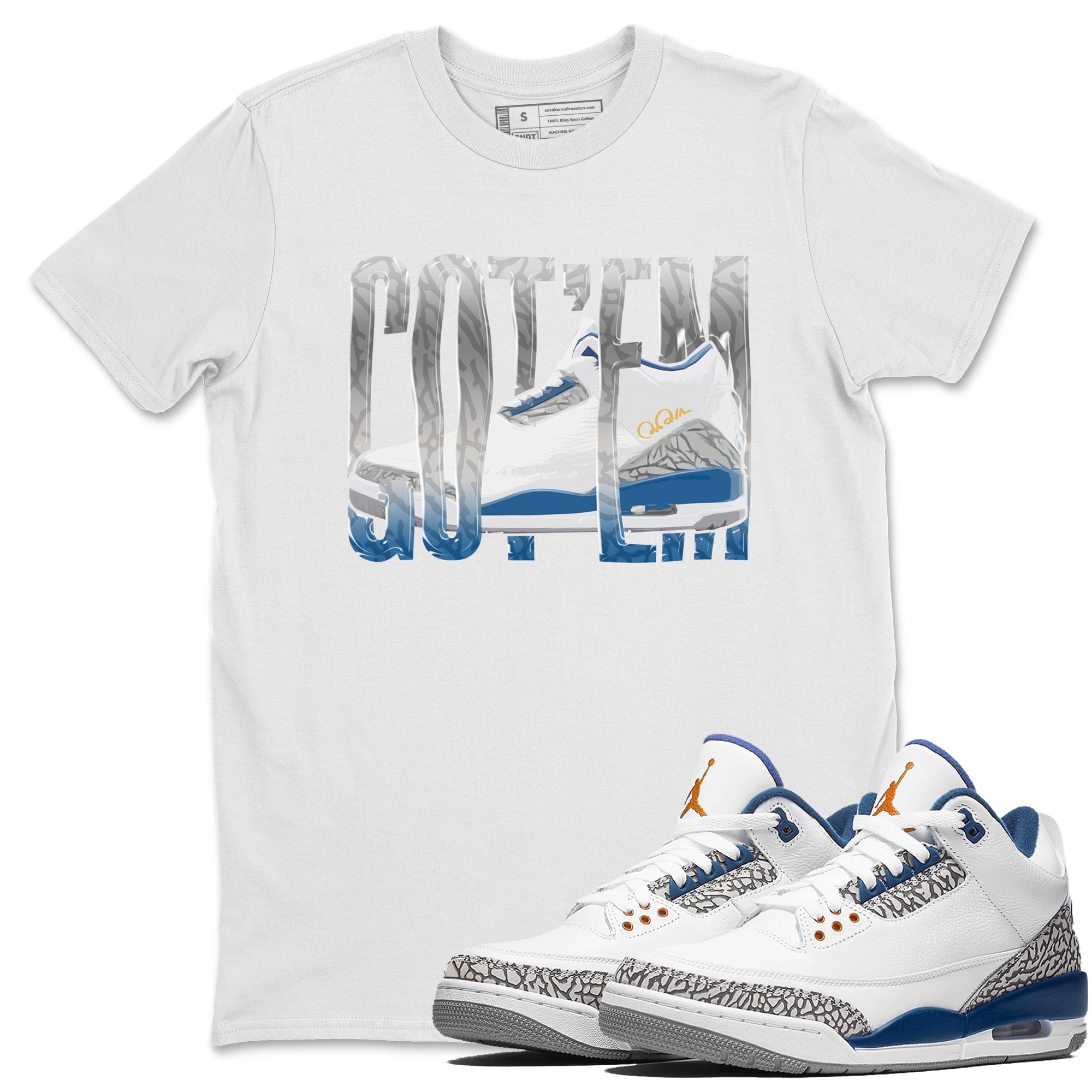 Wiggling Gotem Unisex Tops - Air Jordan 3 Wizards