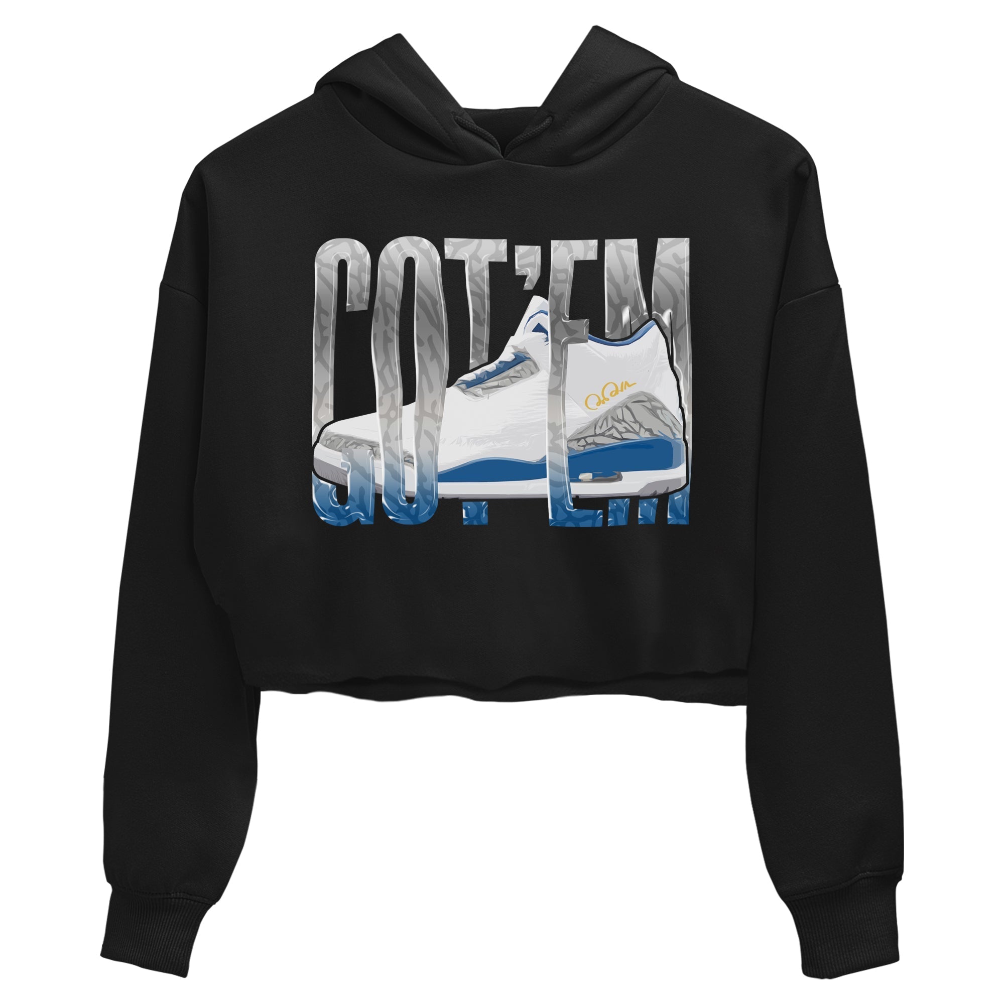 Wiggling Gotem Women's Tops - Air Jordan 3 Wizards